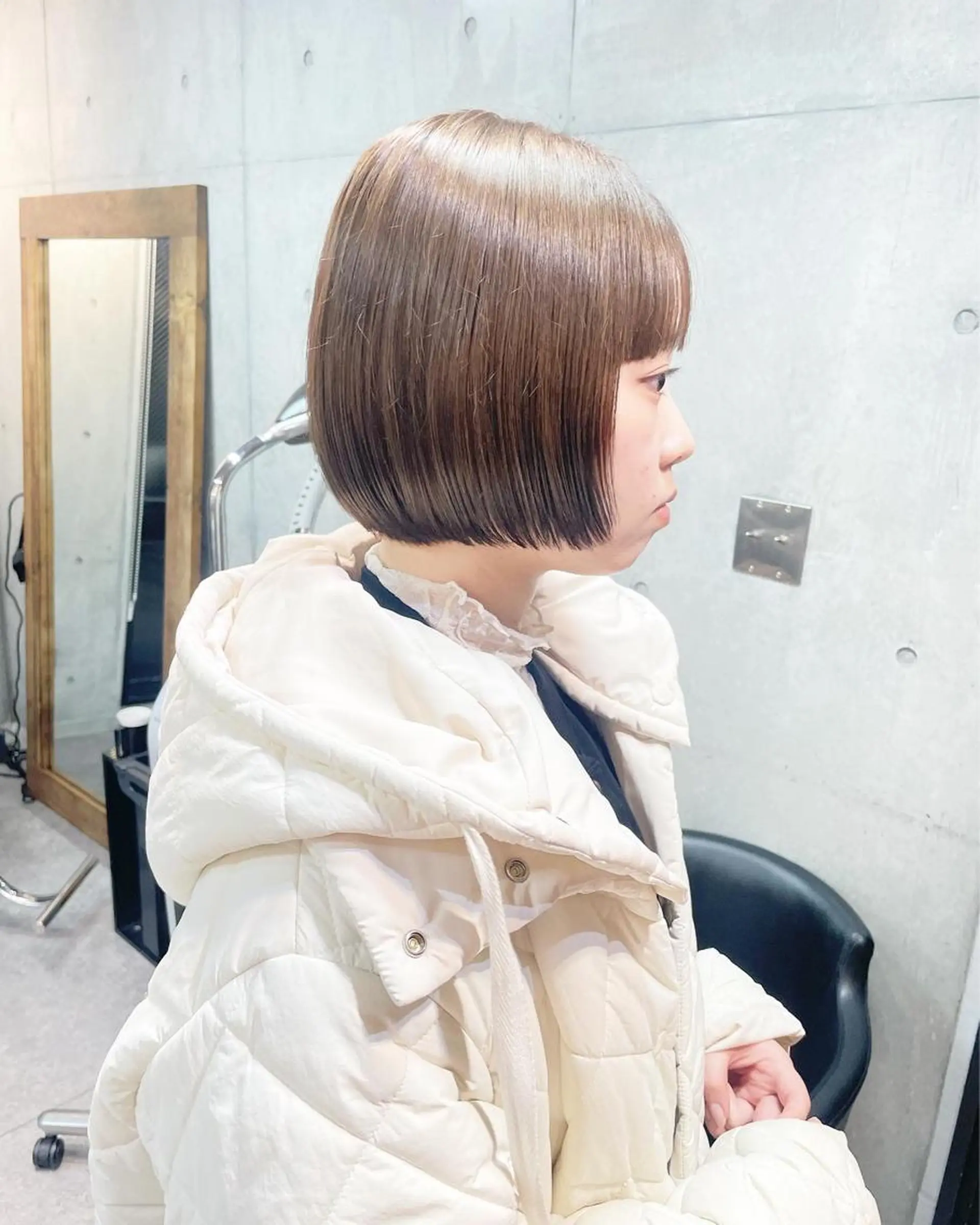 ショート ショートボブ ハンサムショート ボブ くびれヘア ハイライト カット ヘアカラー トリートメント ショートボブ髪質改善 縮毛矯正のプロ山道潤のヘアスタイル