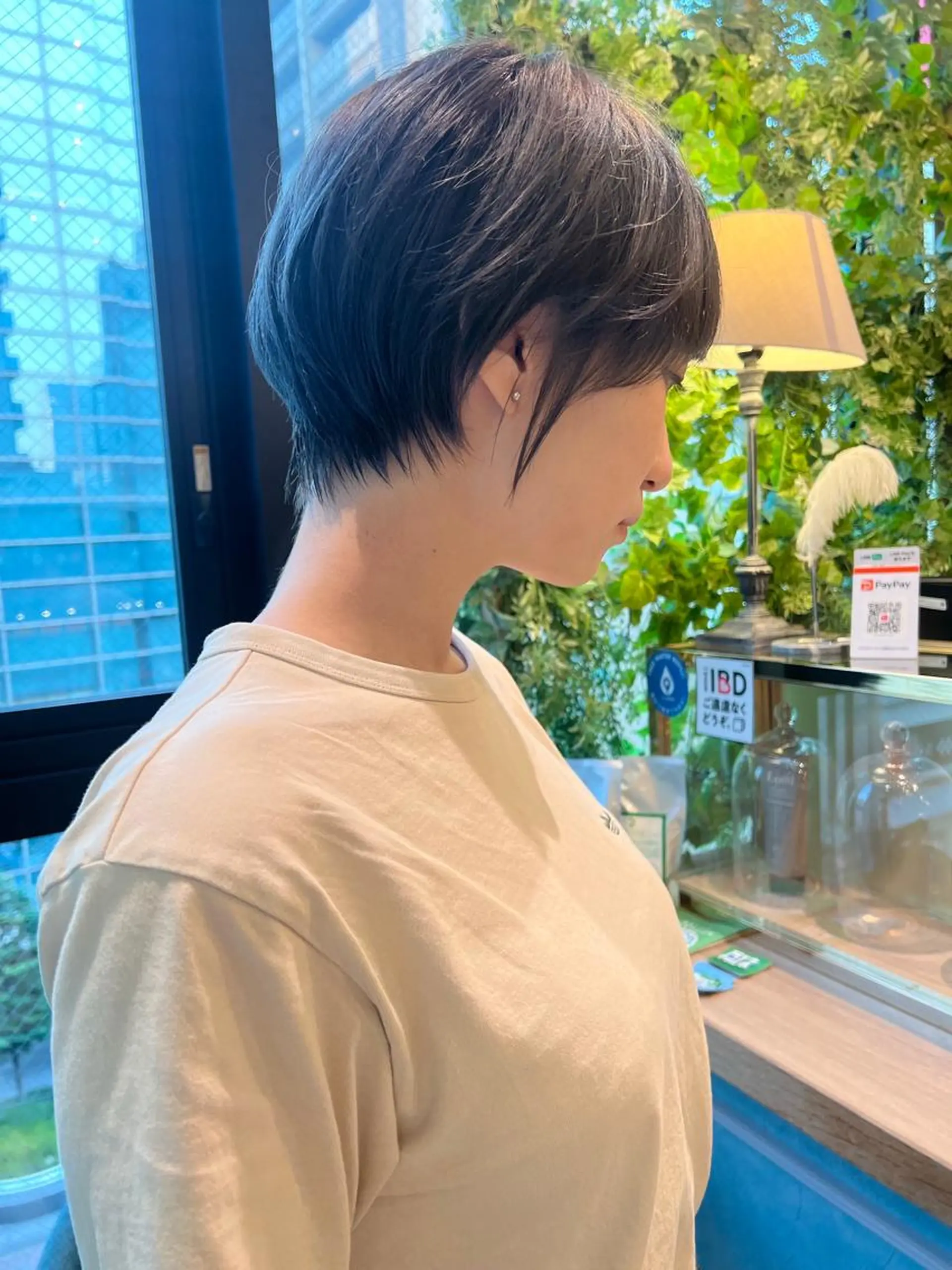 ショート 林 飛夕也のヘアスタイル