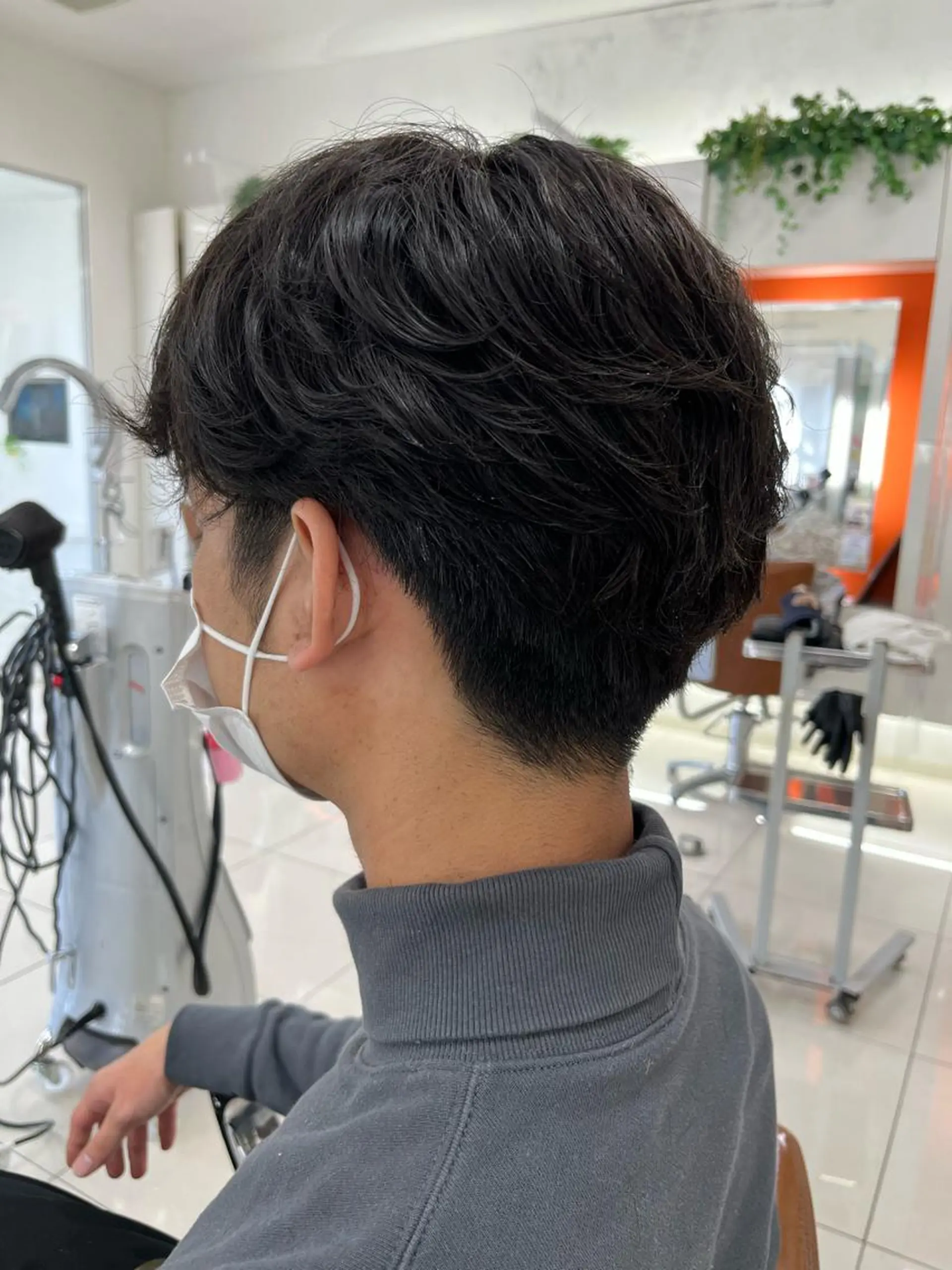 カラー パーマ メンズ 下四日市 翠のヘアスタイル