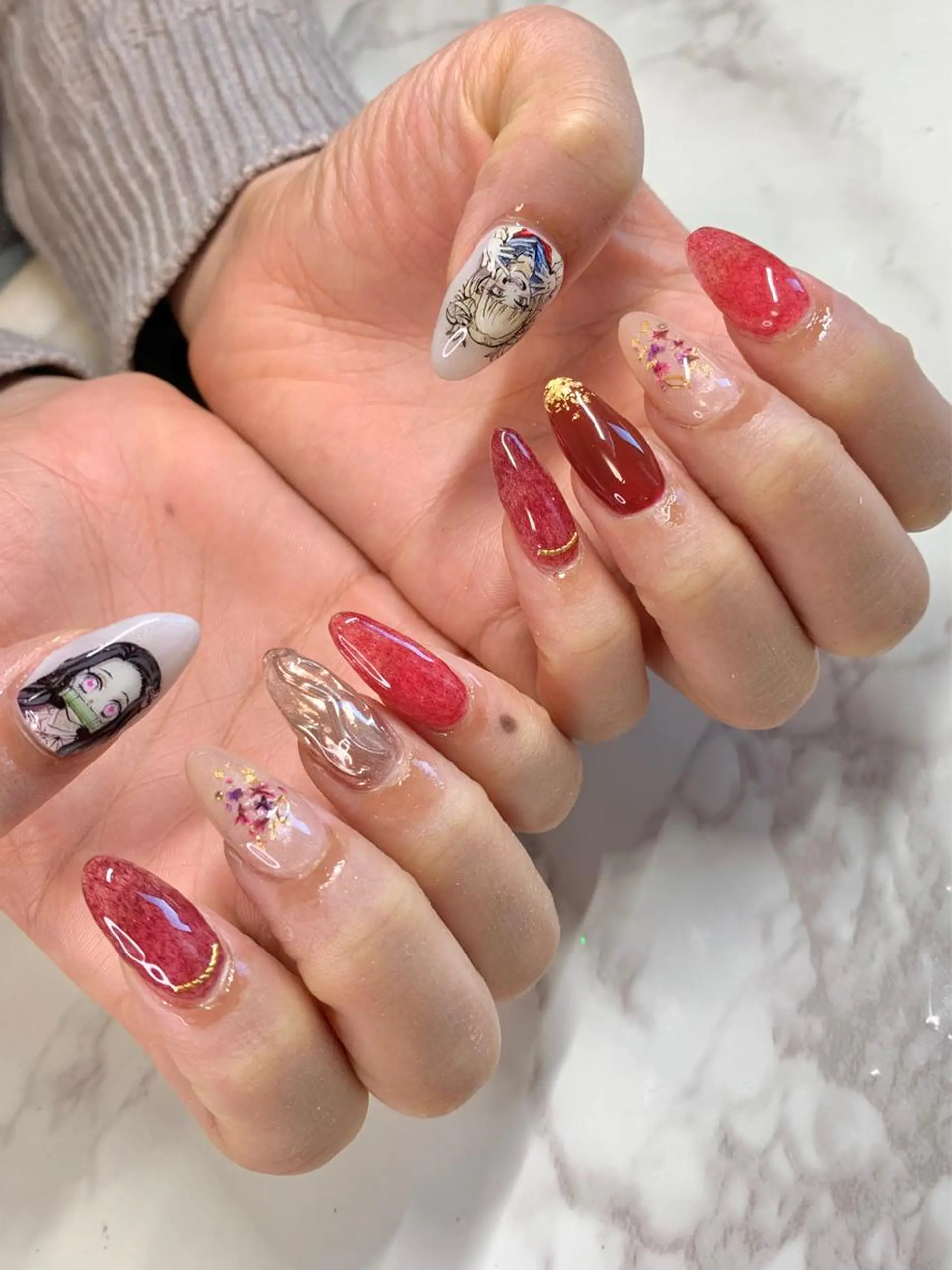 ネイル アートネイル Nailsalon E's cafeのネイルデザイン