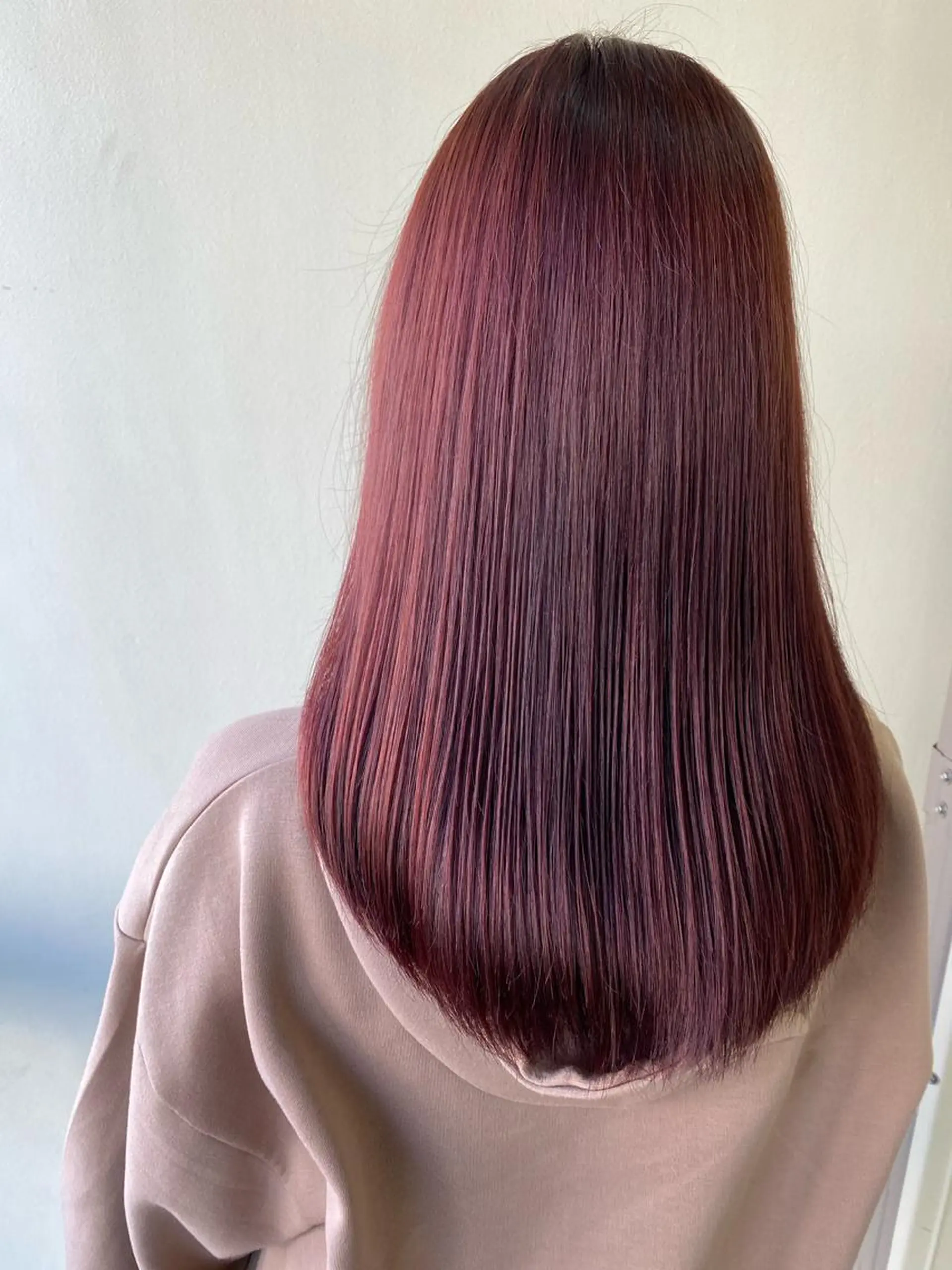 セミロング カット ヘアカラー トリートメント レイヤーカット 🇰🇷SAYAのヘアスタイル