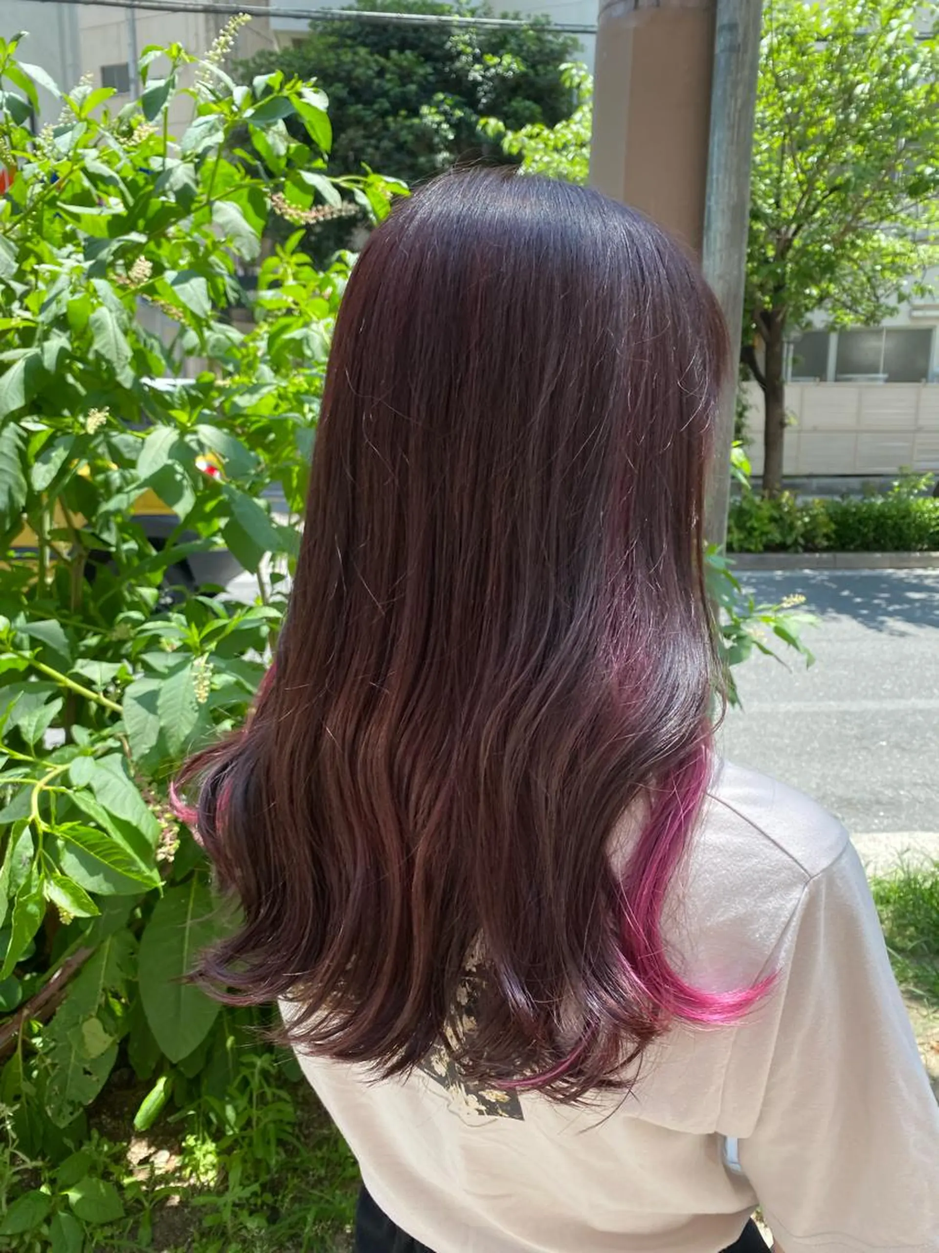 セミロング 大野 美紅のヘアスタイル