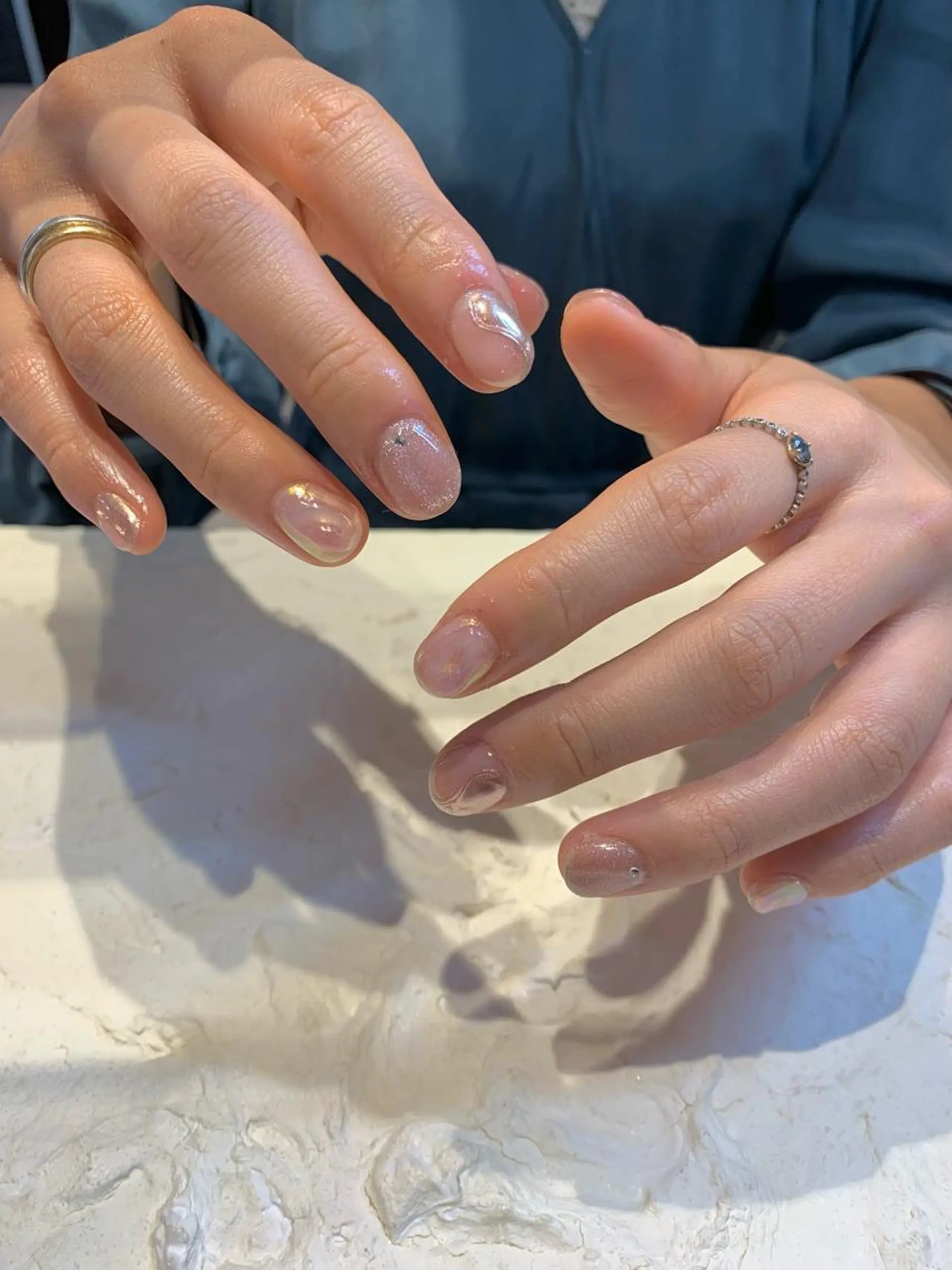 ネイル ニュアンスネイル マキノ ユイのネイルデザイン