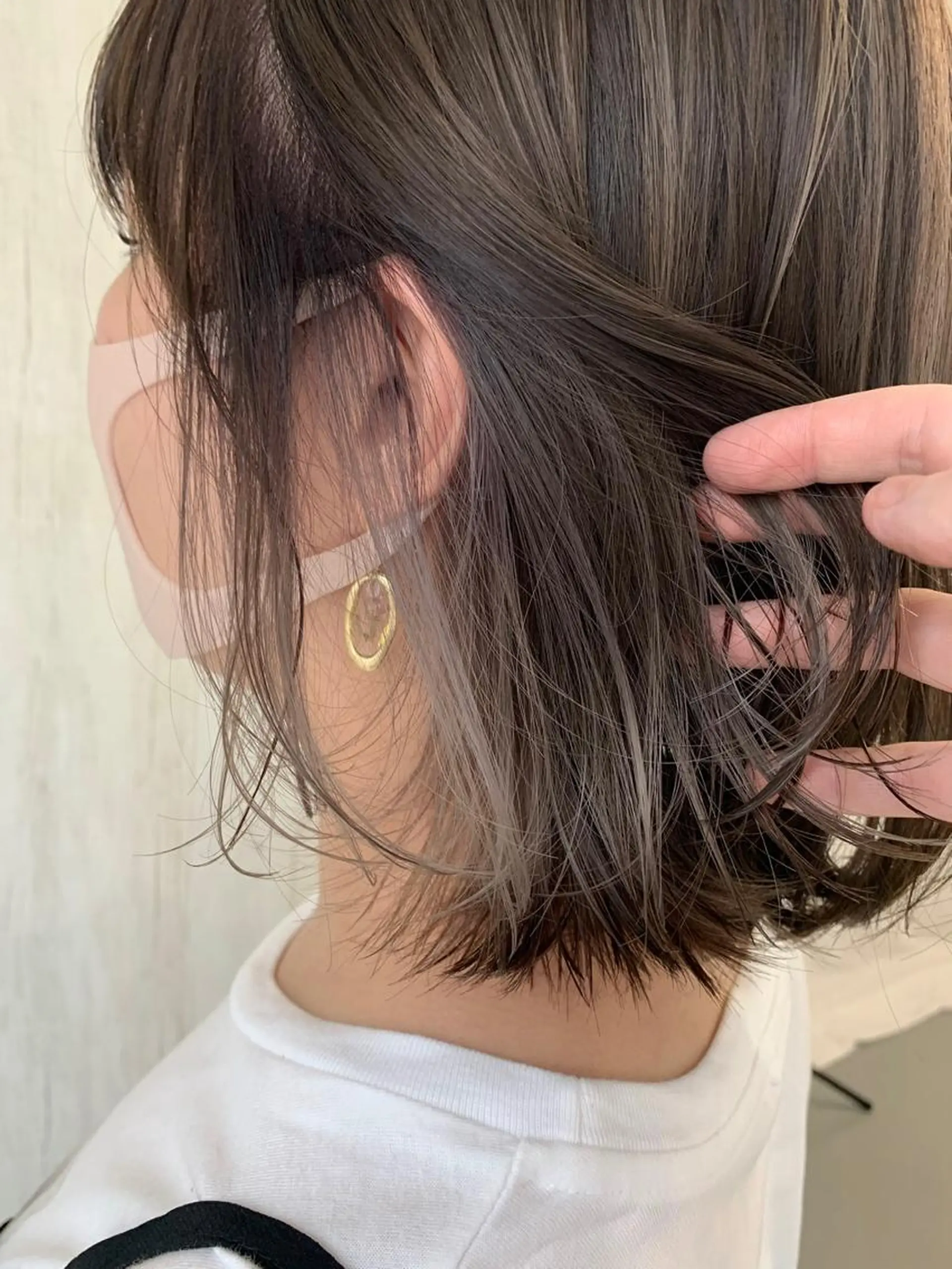 ミディアム カラー カット ヘアカラー トリートメント ROW町田★ 船木のヘアスタイル