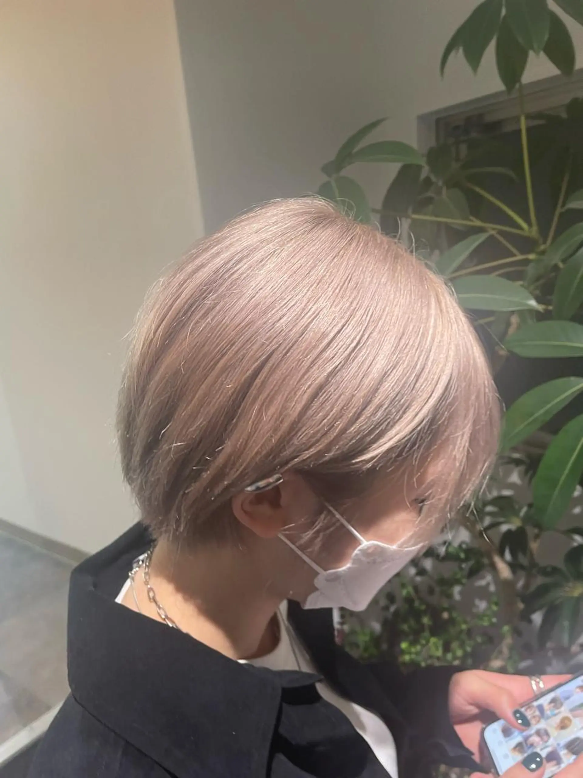 ショート カラー SOAR武蔵小杉所属・💜ハナエ💜 オーダーメイド美髪✨のヘアスタイル