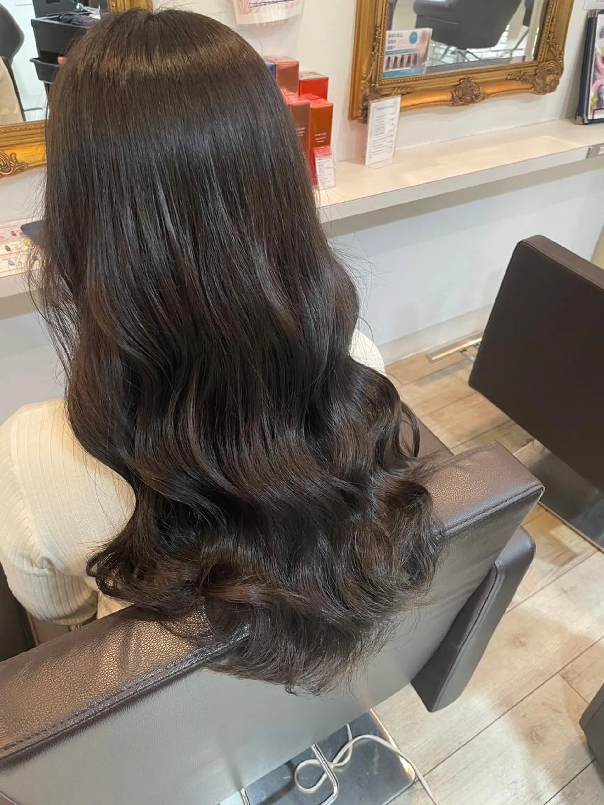 ロング ヘアカラー トリートメント 🦄🫧‪透明感 絹髪特化🫧🍓のヘアスタイル