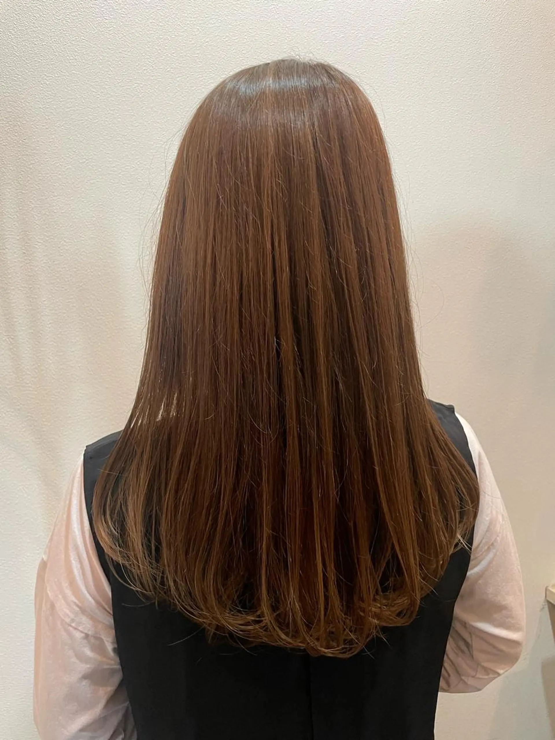 セミロング カラー カット ヘアカラー トリートメント ノンダメージサロン/ 豊中/美容室のヘアスタイル