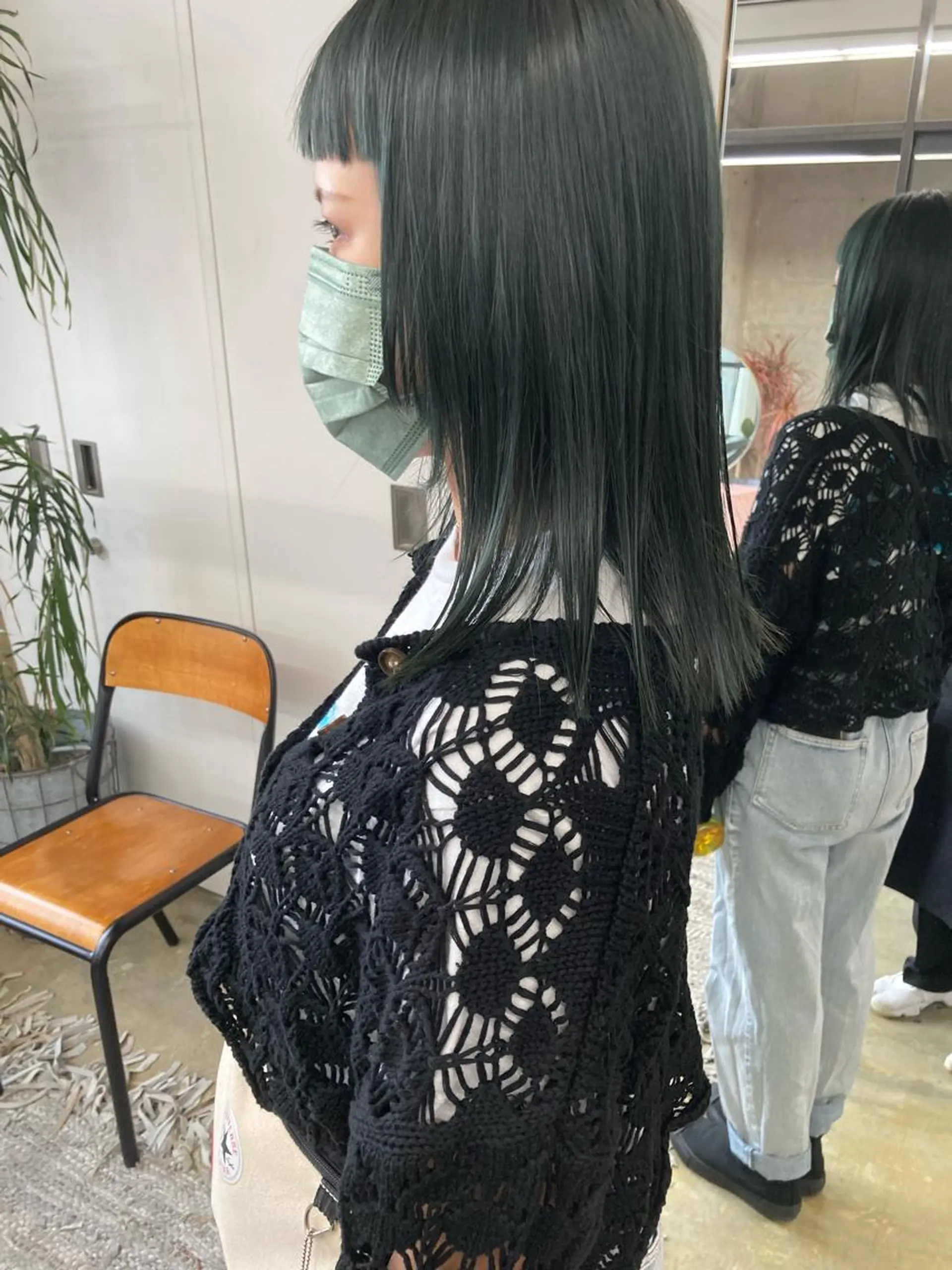 ミディアム カラー オリーブカラー カット ヘアカラー トリートメント 小木曽智美 /ボブ/ショートのヘアスタイル