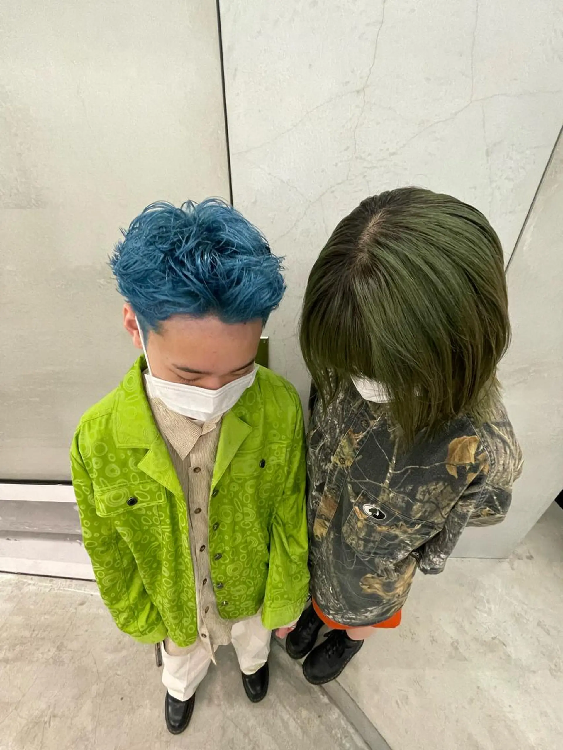 カラー 鶴井 美空のヘアスタイル