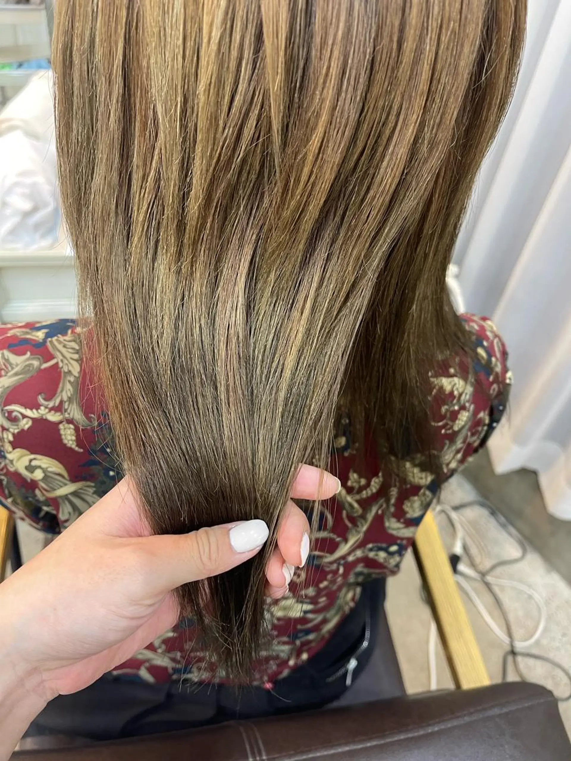 セミロング 顔まわりレイヤー/ bob及川亜沙美のヘアスタイル