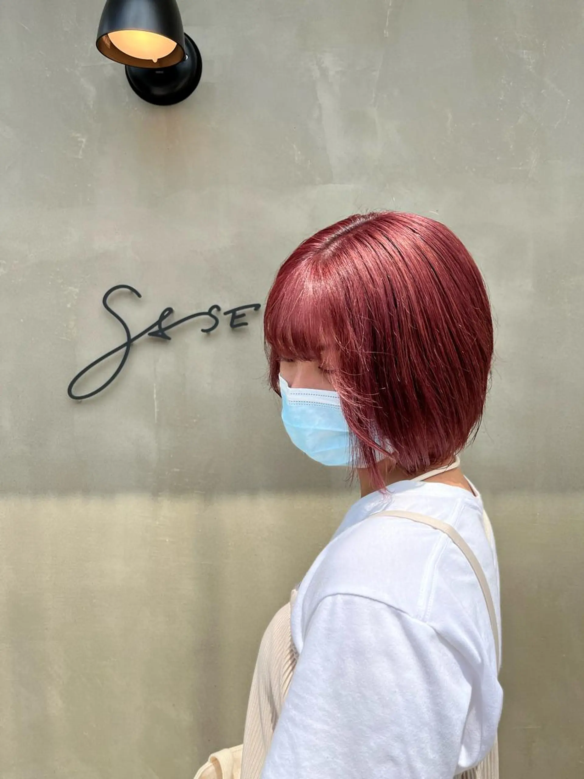 ショート カラー アッシュ ベージュカラー ブリーチ ケアブリーチ ダブルカラー ヘアカラー 🌼あんなtrend color🌼のヘアスタイル