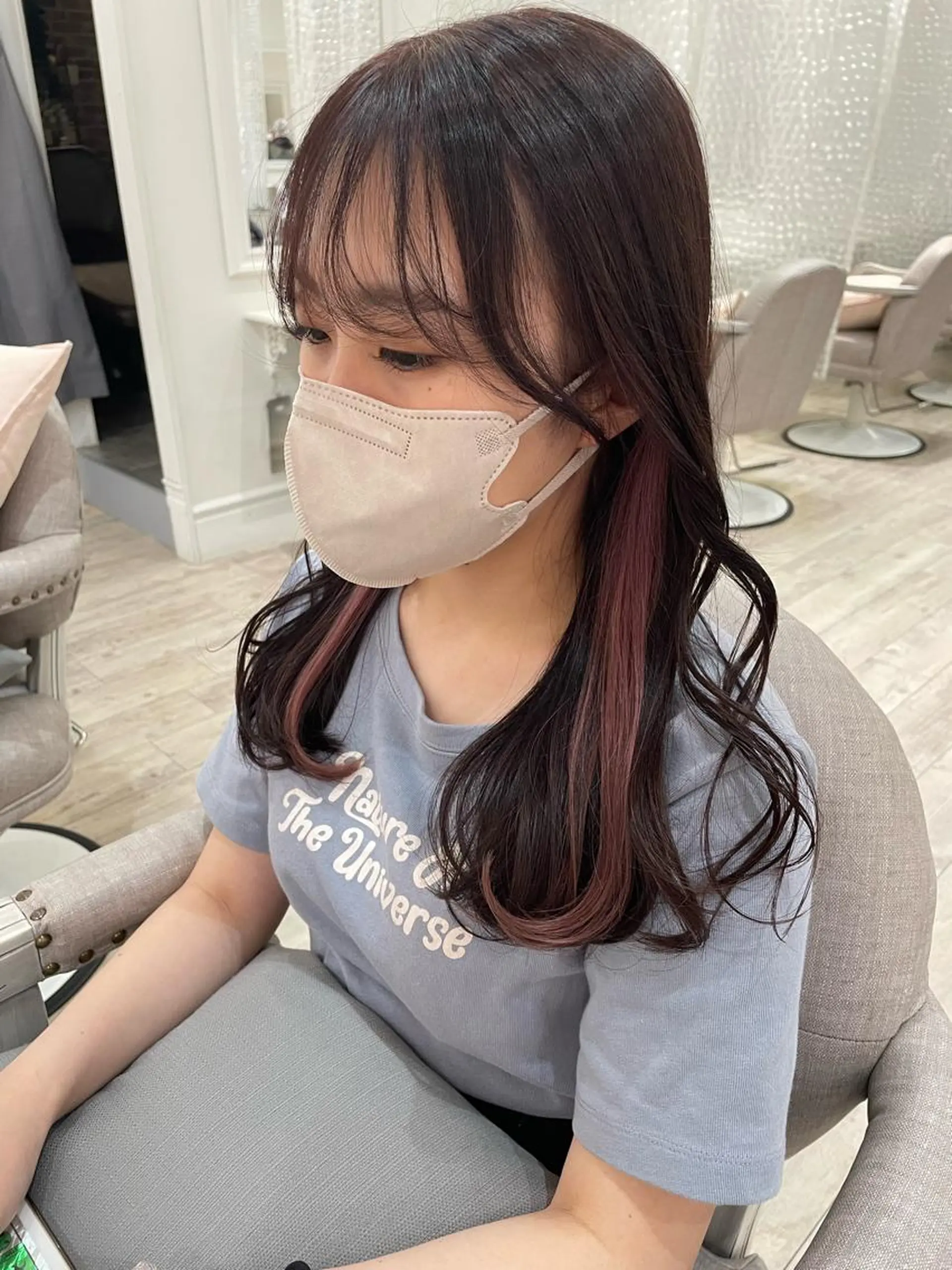 ロング カラー カット トリートメント miyu /大阪美容室のヘアスタイル