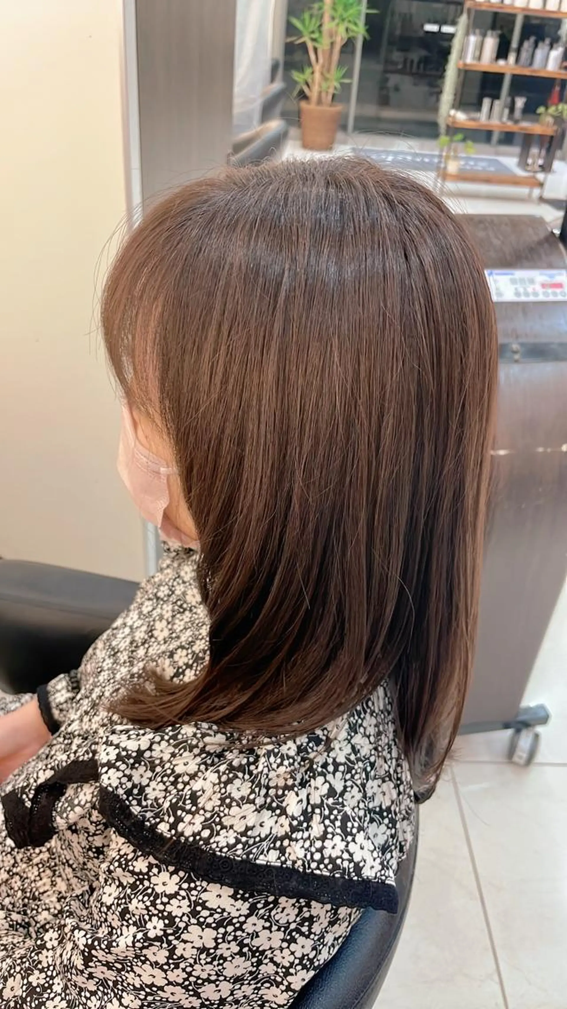 セミロング カラー 店長/髪質改善 艶カラー/清水祥偉のヘアスタイル