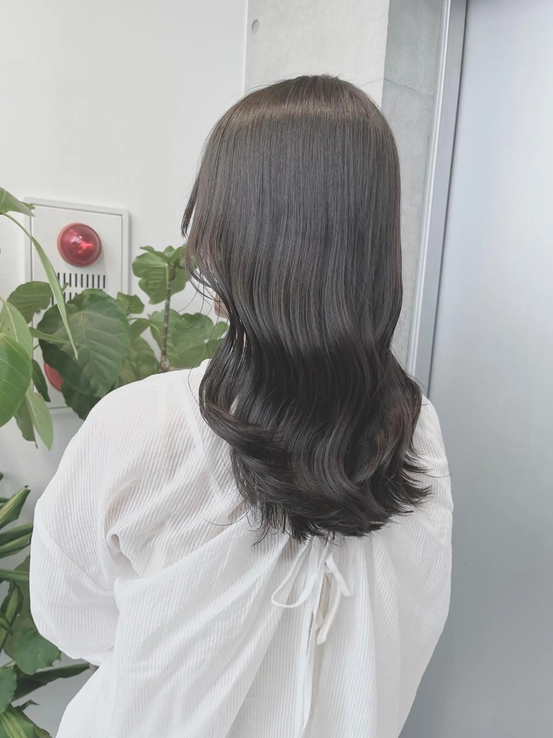 セミロング カット ヘアカラー トリートメント 🌫️大人韓国ヘア 🌫️naoyaのヘアスタイル