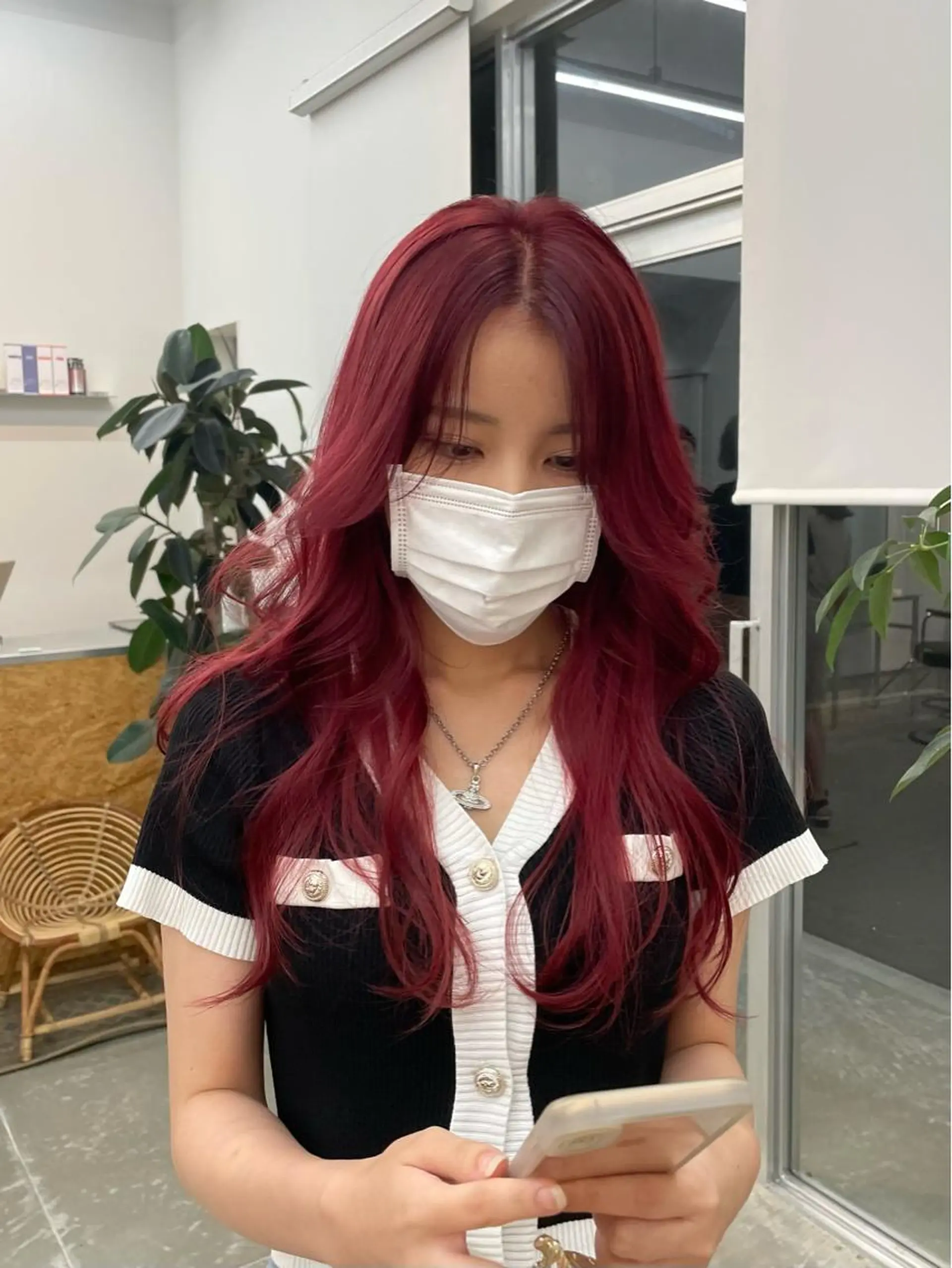 ロング ハイトーンカラー/ miyuuのヘアスタイル