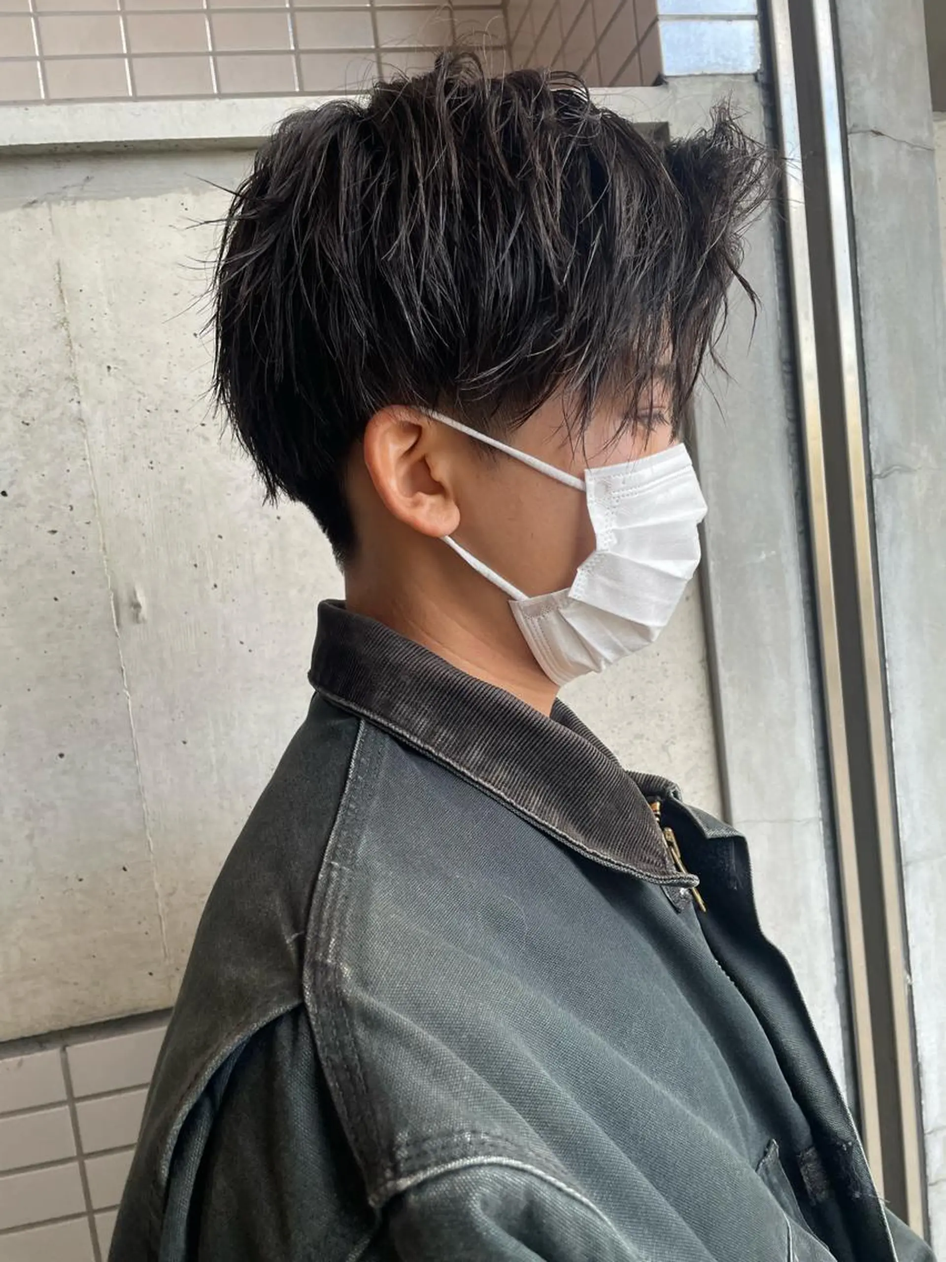 メンズ カット 大阪美容師 井上智博のヘアスタイル