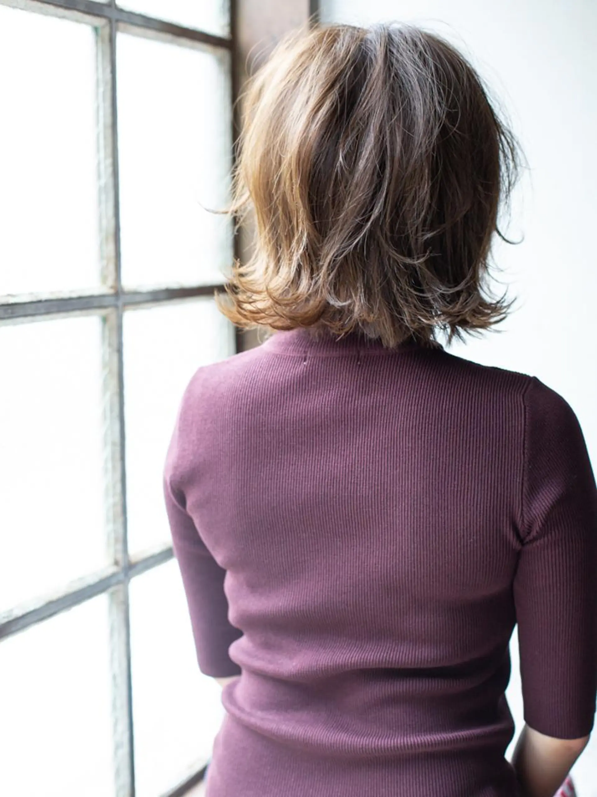 ミディアム La・sol HAIRのヘアスタイル