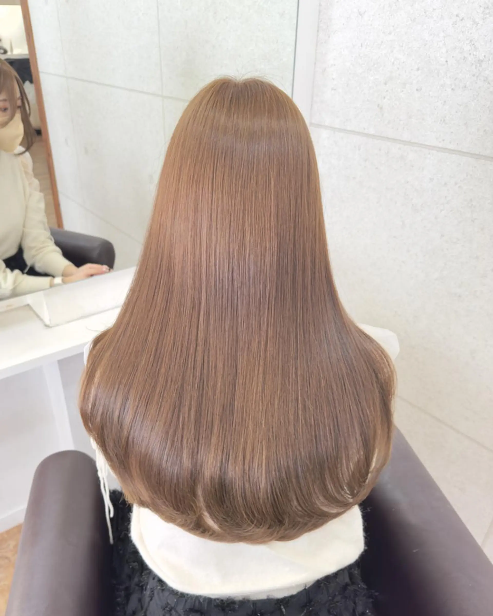 セミロング トリートメント Hip's eyes meiのヘアスタイル