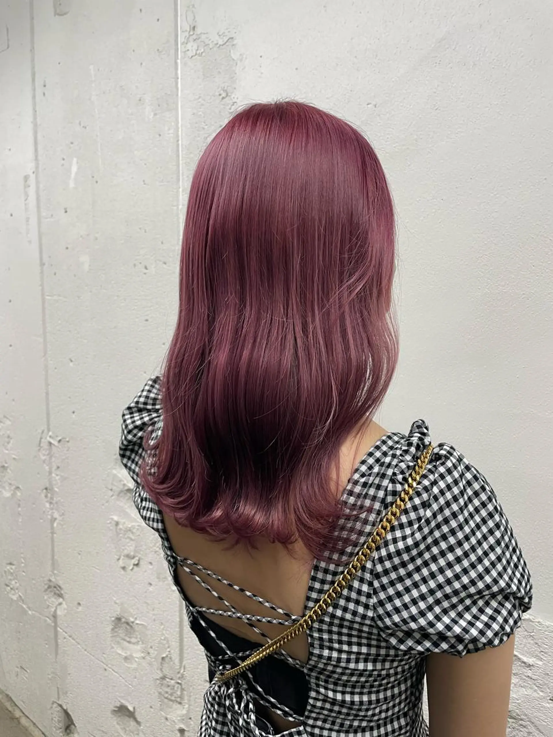 セミロング カラー シールエクステ バレイヤージュ ミストバング ダブルカラー  フェイスフレーミング カット ヘアカラー トリートメント 🧡艶髪ちゅるん髪 🫧🧡YUKI❄️のヘアスタイル