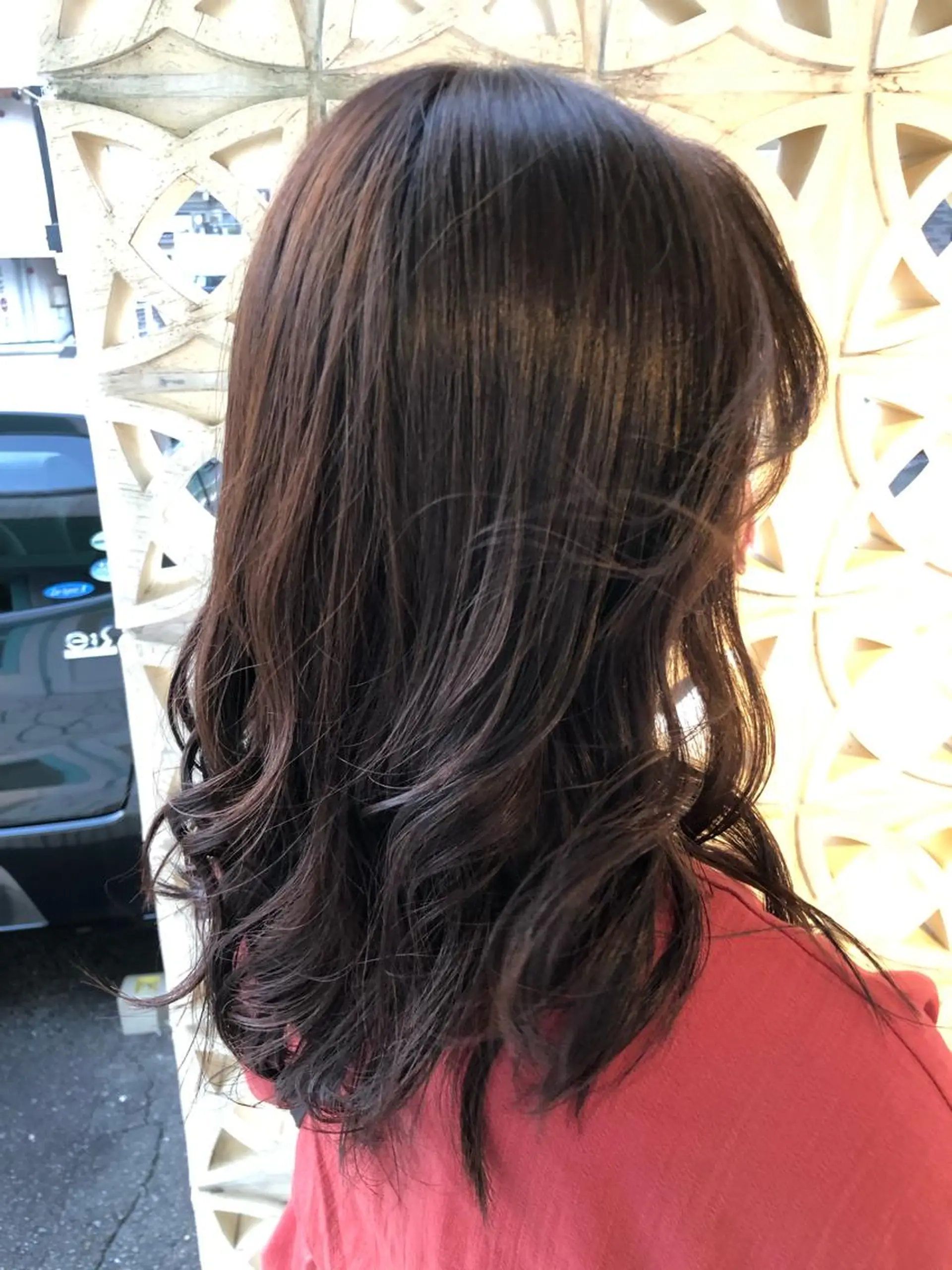 セミロング 増田 結莉のヘアスタイル