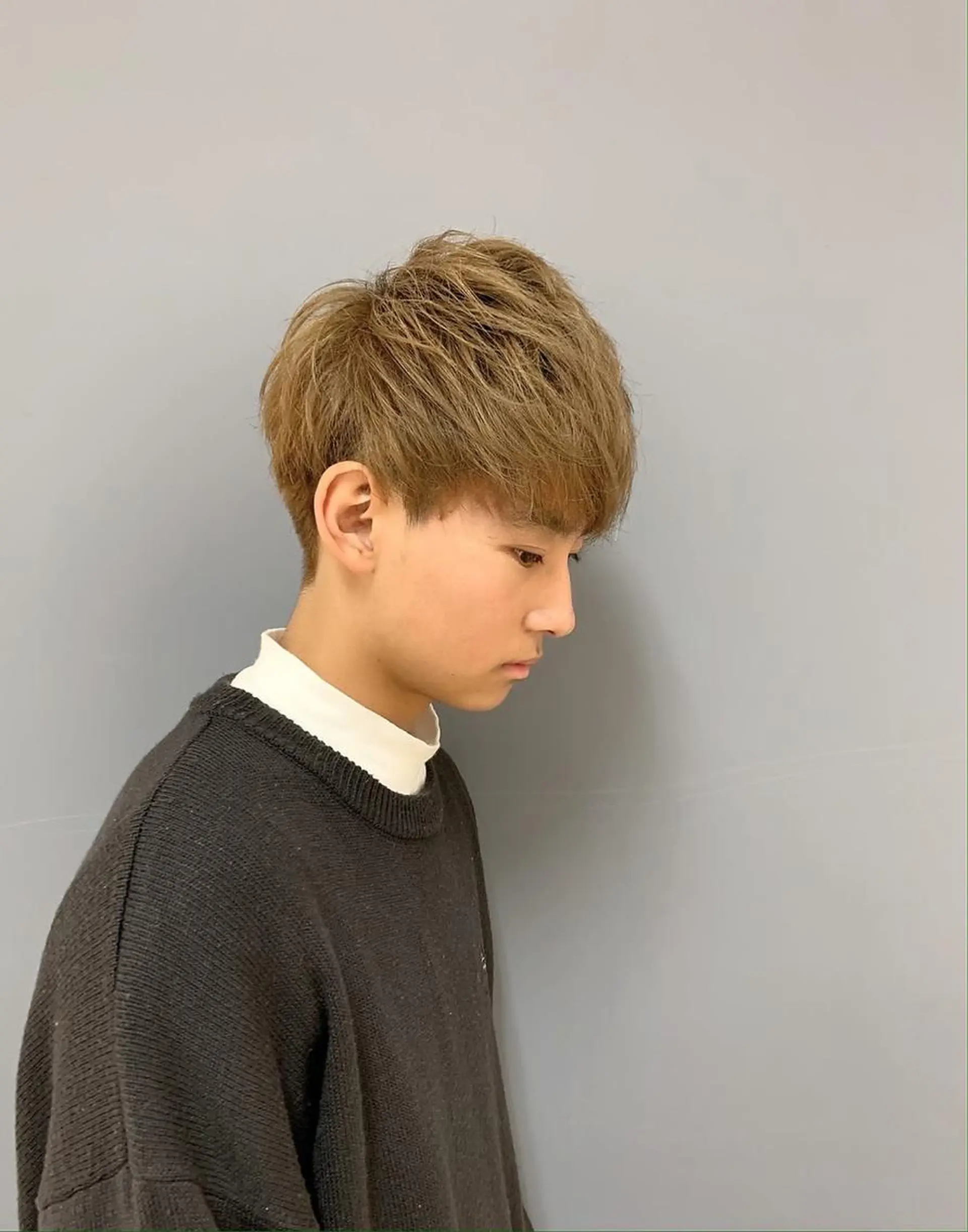 メンズ マッシュ N+所属・前田 菜奈子のヘアスタイル