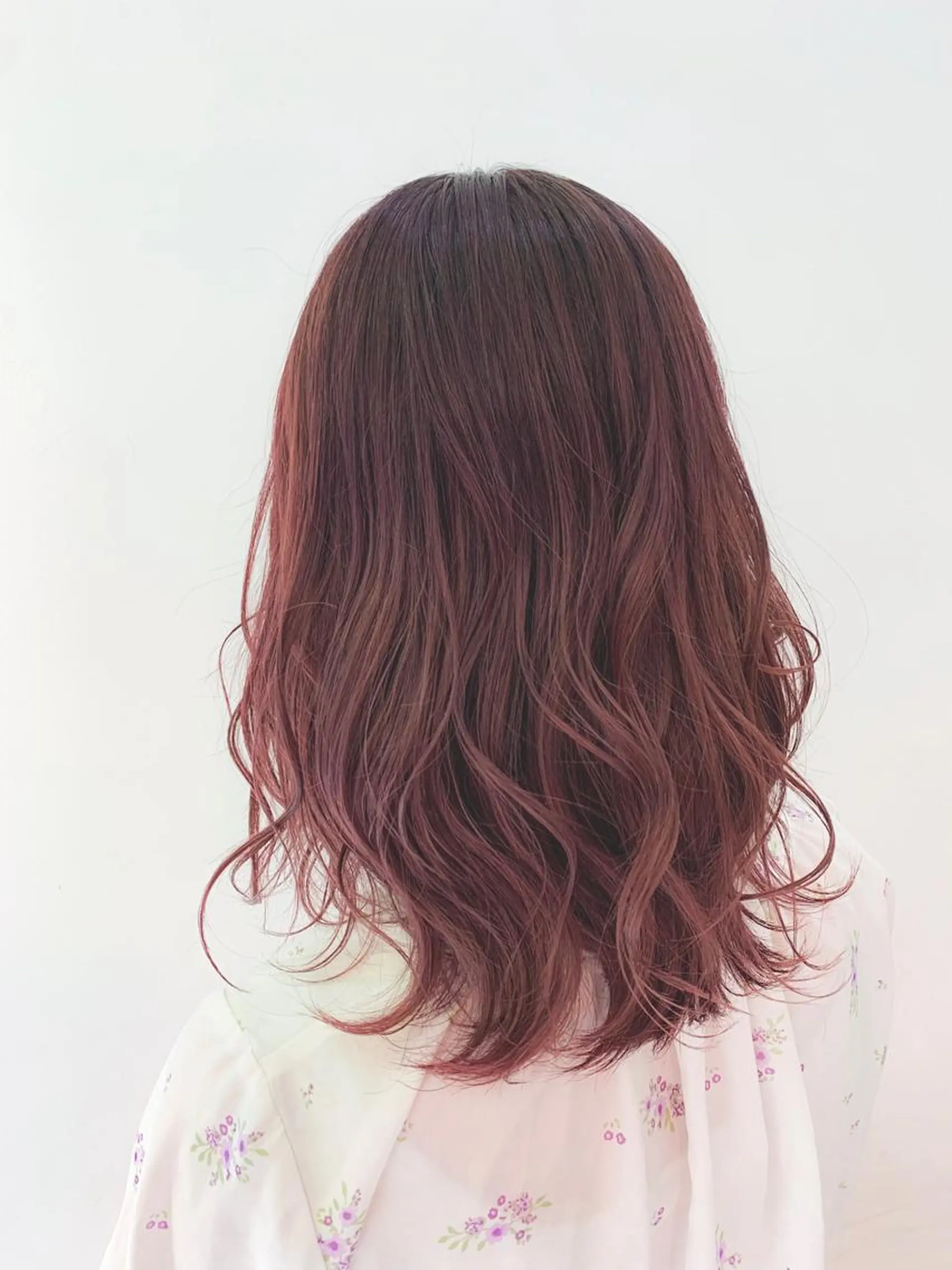 セミロング カラー カット ヘアカラー Uni.所属・地毛風ストレート/ 髪質改善/榎本流行のヘアスタイル