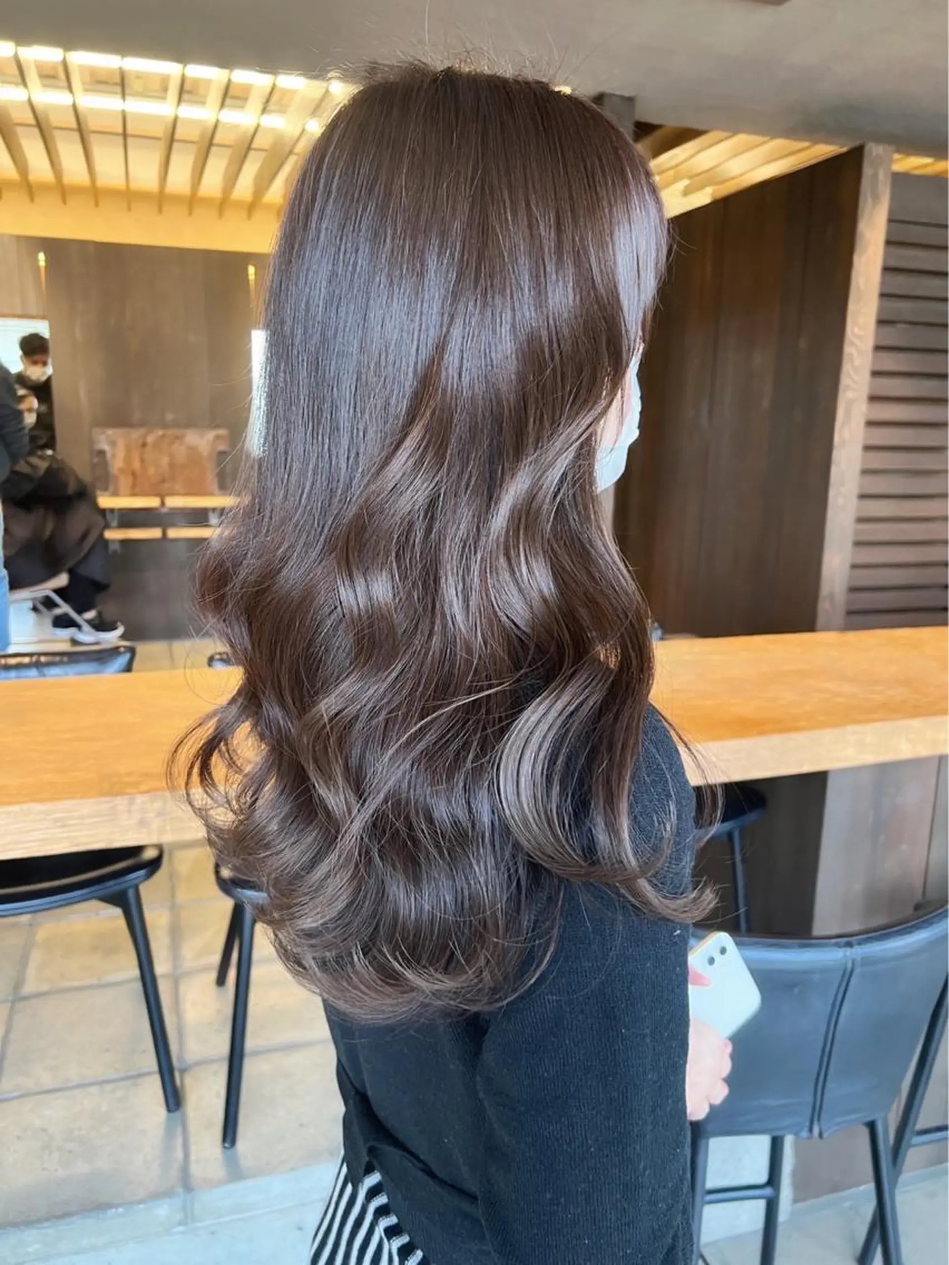 ロング カラー ヘアカラー トリートメント ヘアセット 小嶋 真滋のヘアスタイル