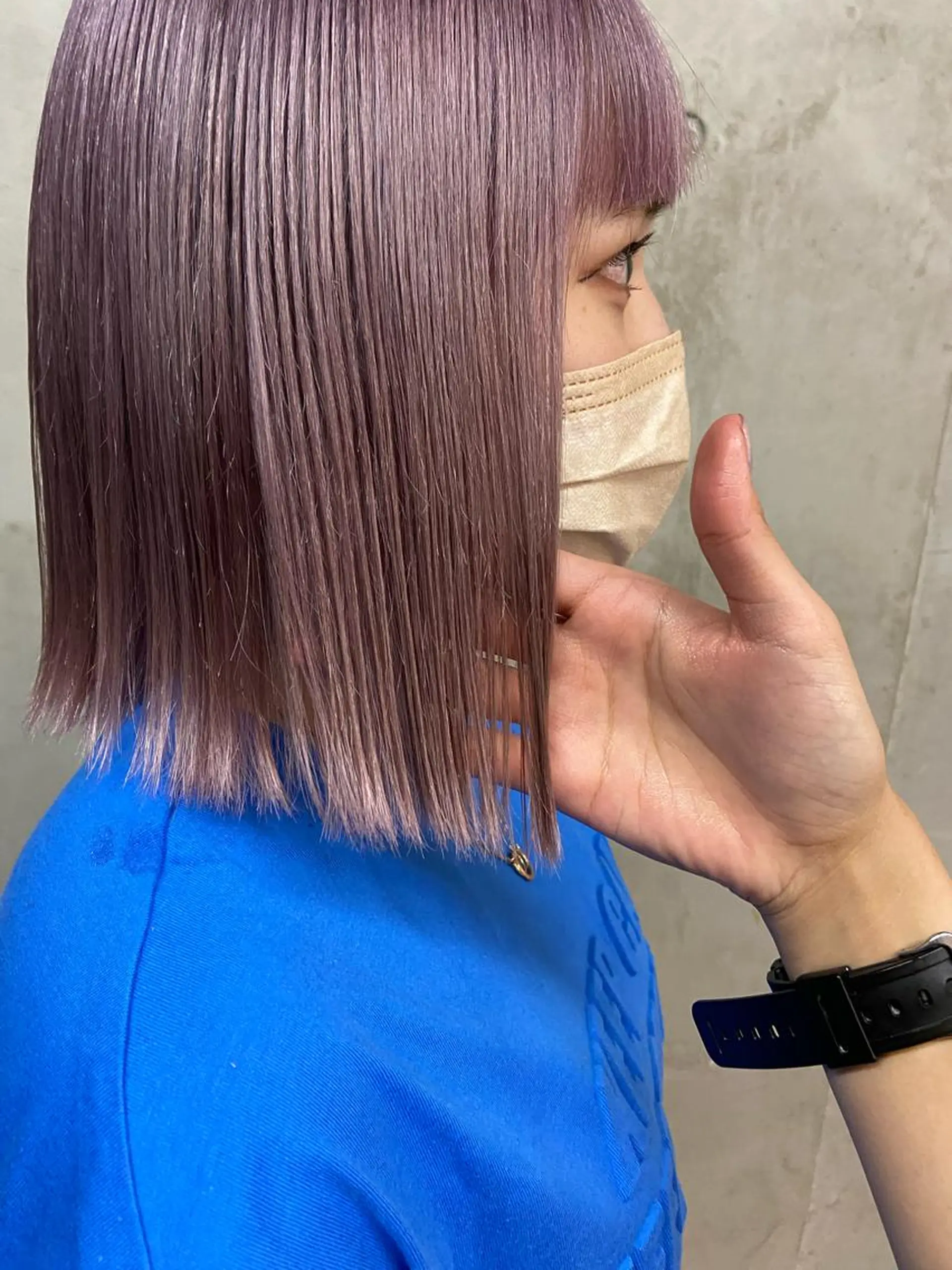 ショート カラー SALTWATER AYARIのヘアスタイル