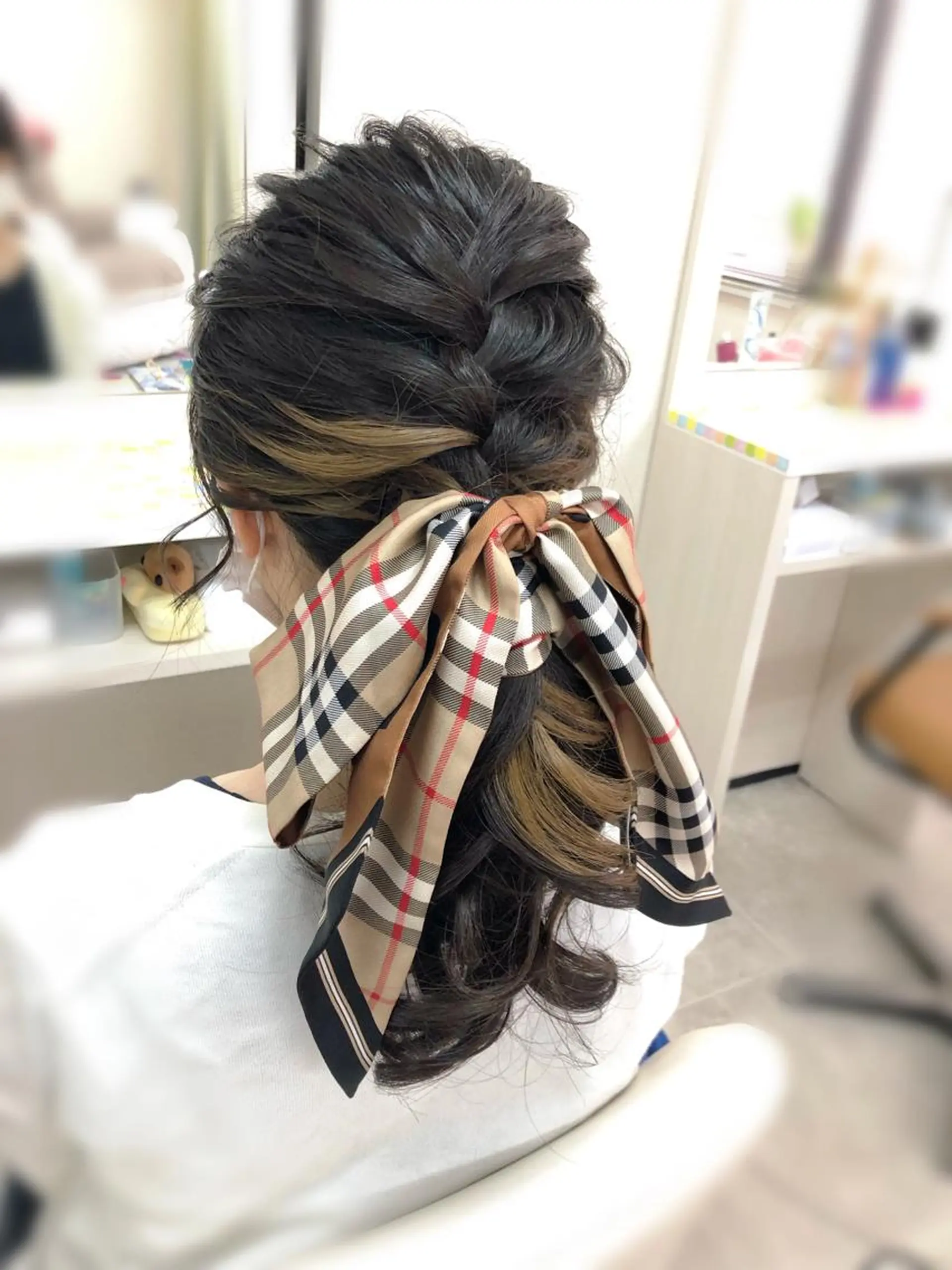 セミロング ヘアセット laera.gtd SATOのヘアスタイル