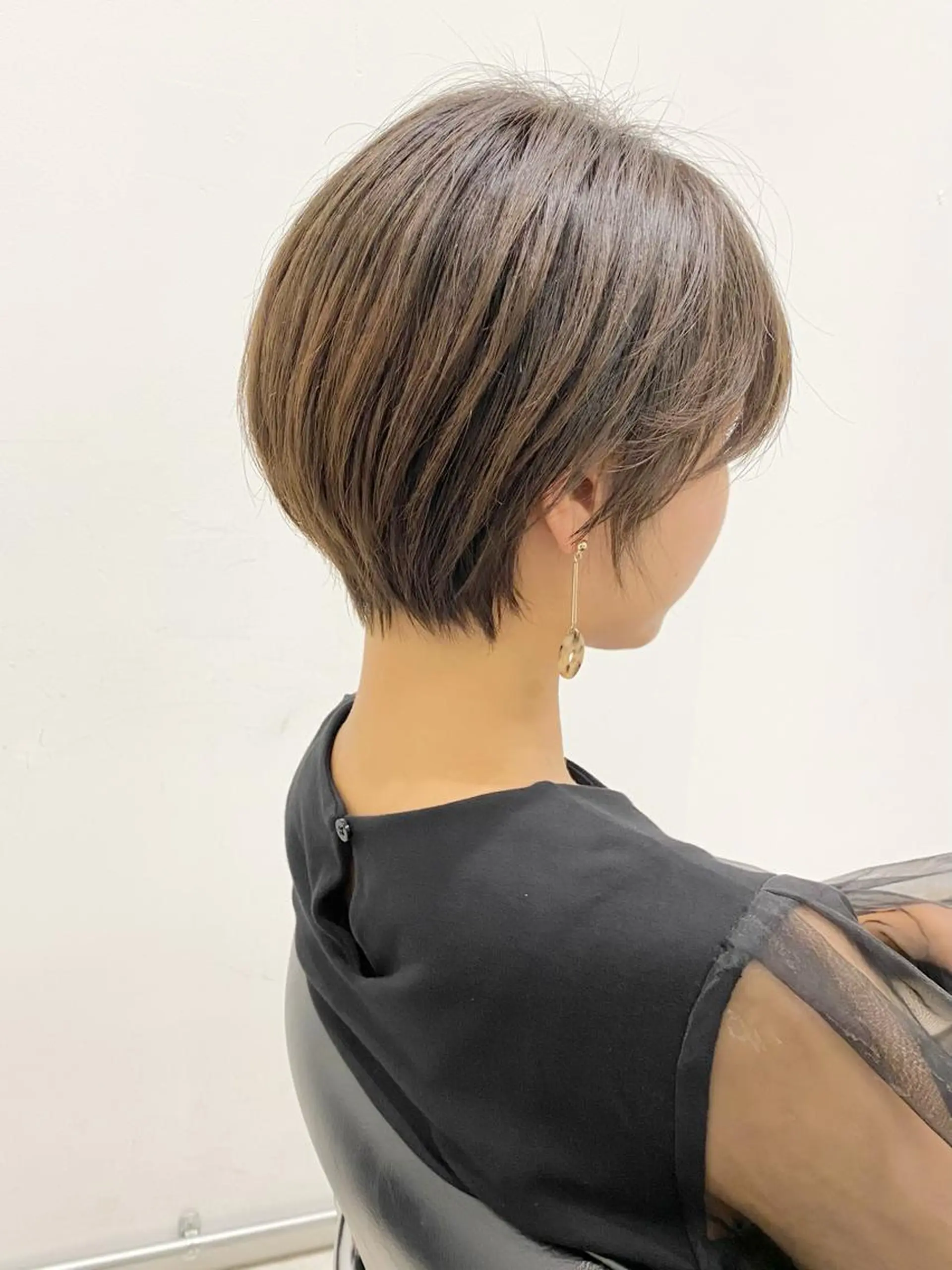ショート カラー ヘアアレンジ 似合わせ専門美容師 なかじまのヘアスタイル