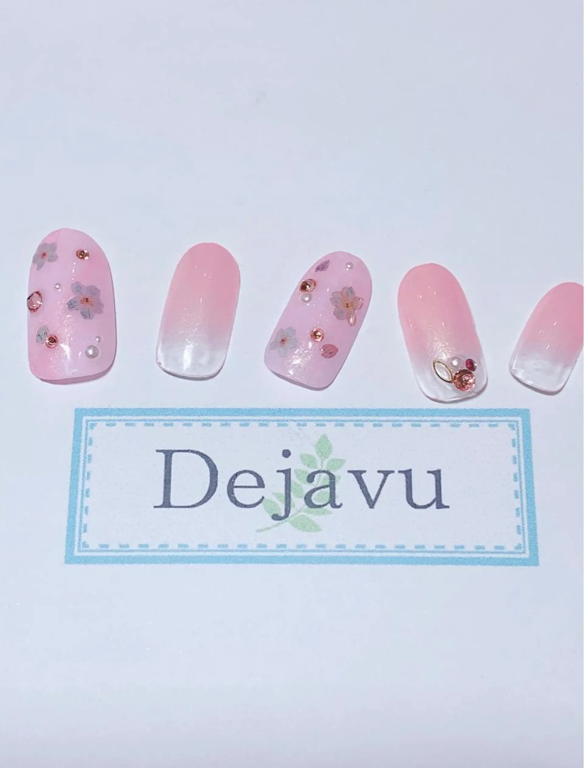 ネイル アートネイル 桜ネイル ハンドネイル Dejavu所属・Nail salon Dejavu 🌿のネイルデザイン