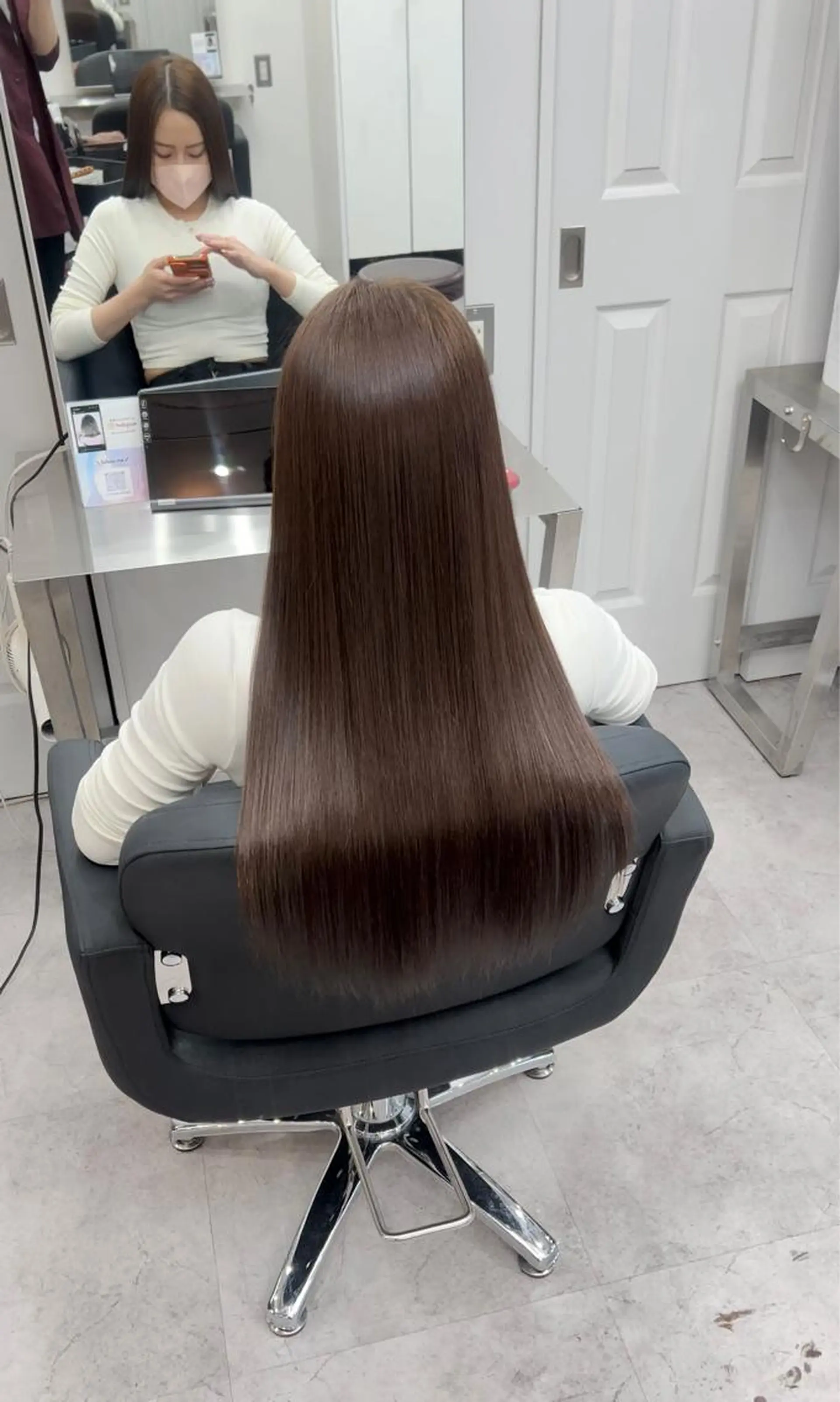 ロング トリートメント 🫧髪質改善 講師🫧🍎幹細胞のヘアスタイル