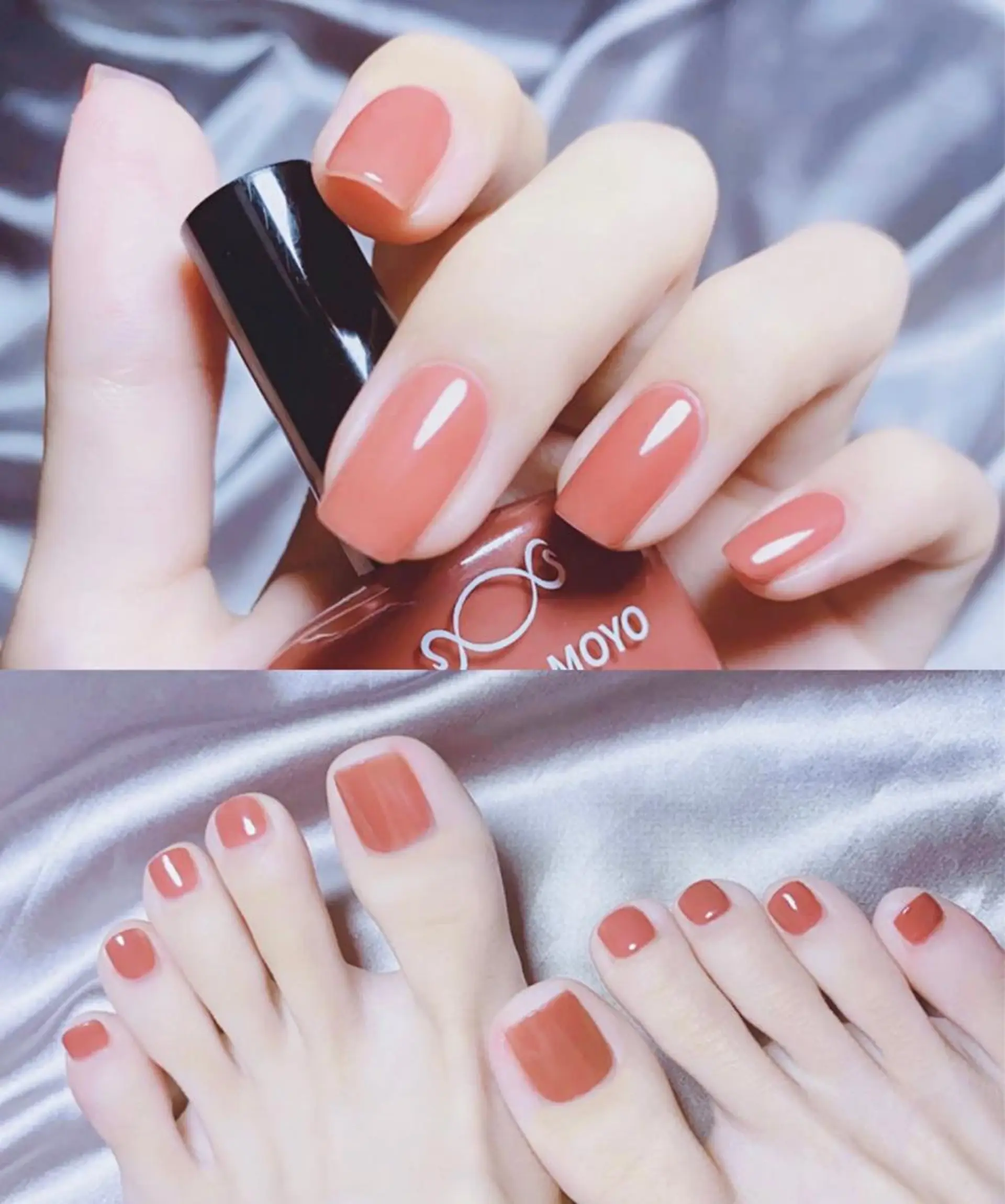ネイル フットネイル ワンカラーネイル fleur nailのネイルデザイン