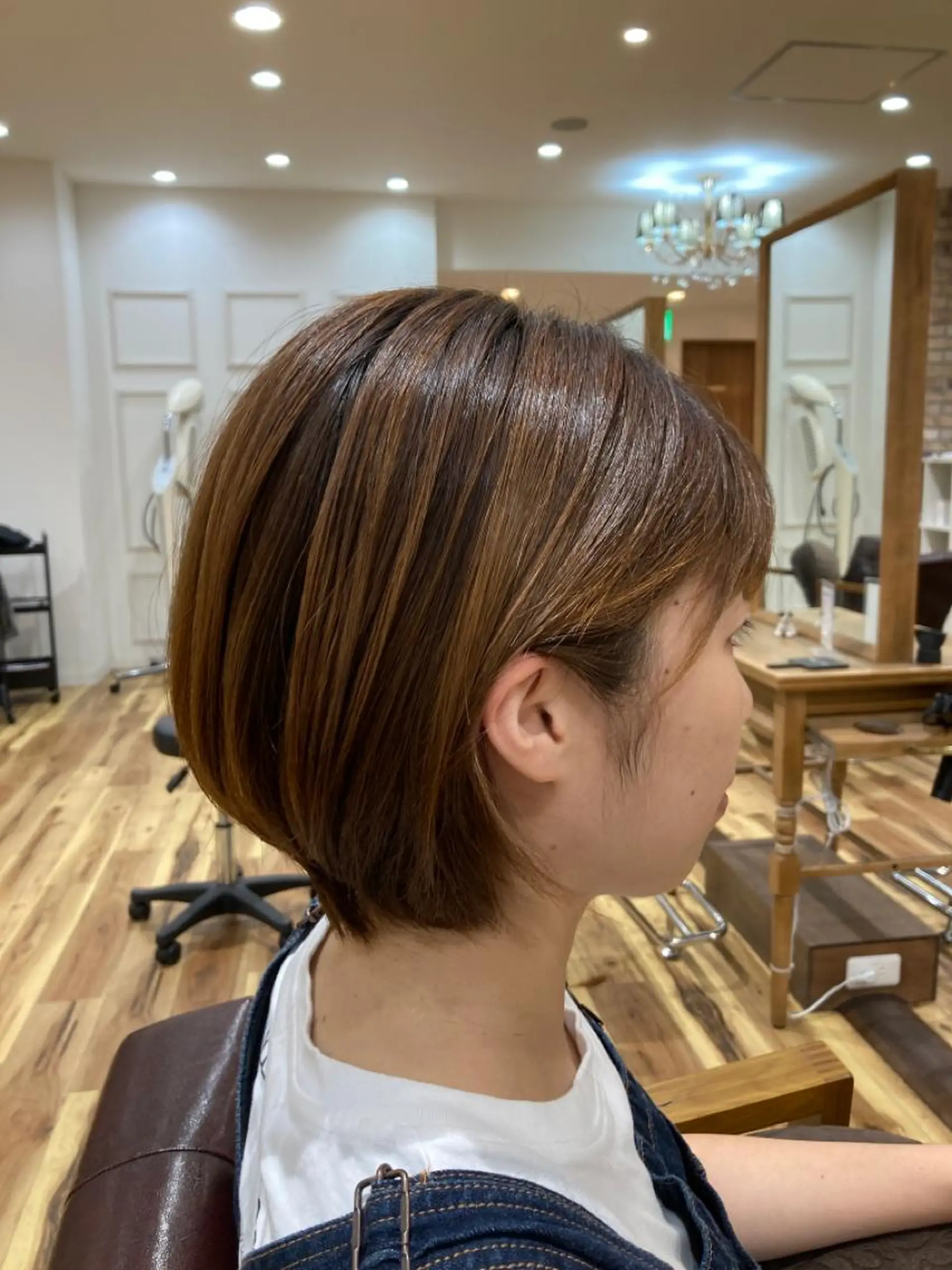 ショート カット ヘアカラー トリートメント ショート/ボブ やぐちゆうたのヘアスタイル