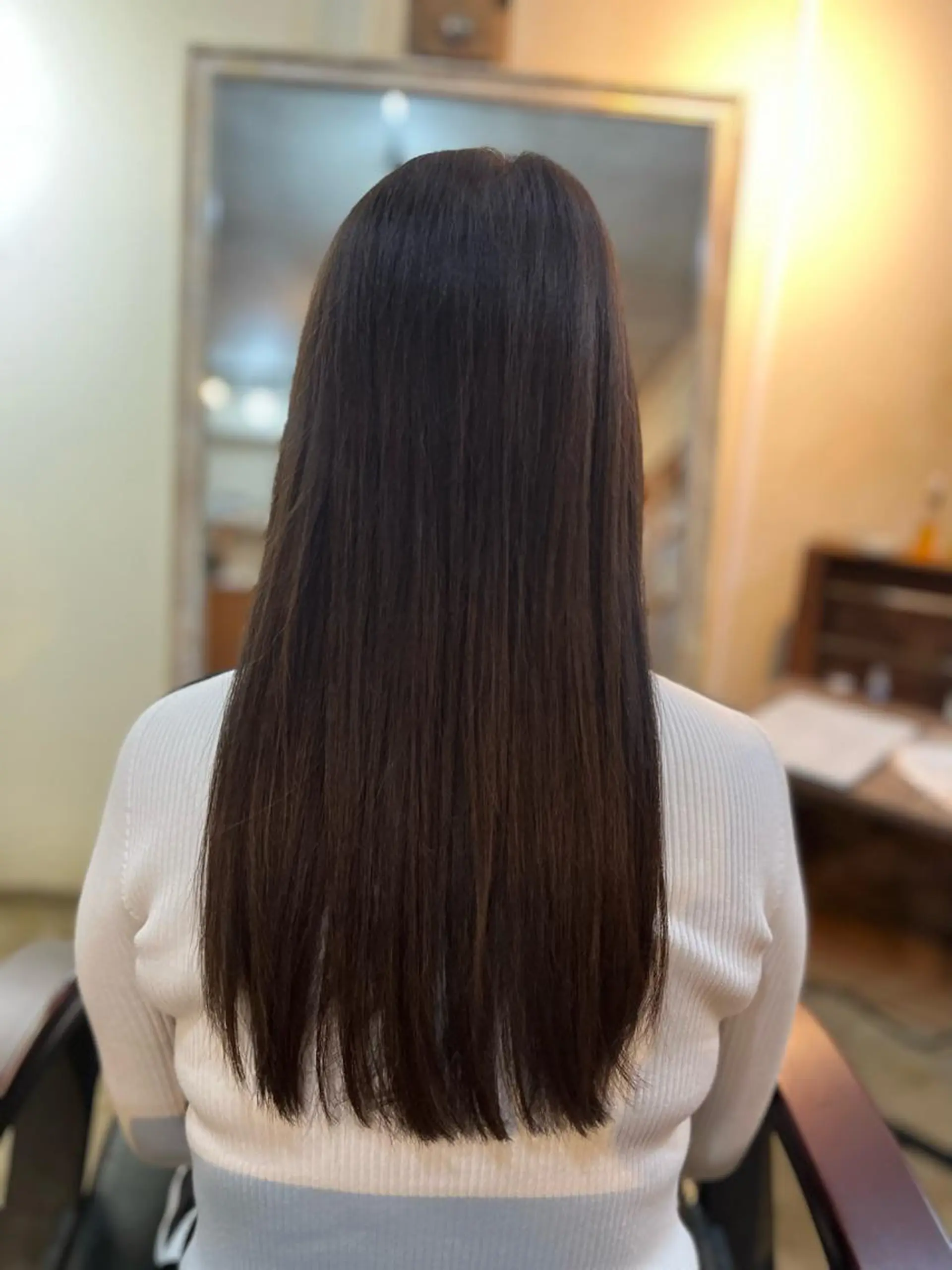 ロング トリートメント カット ヘアカラー トリートメント 松田 真のヘアスタイル