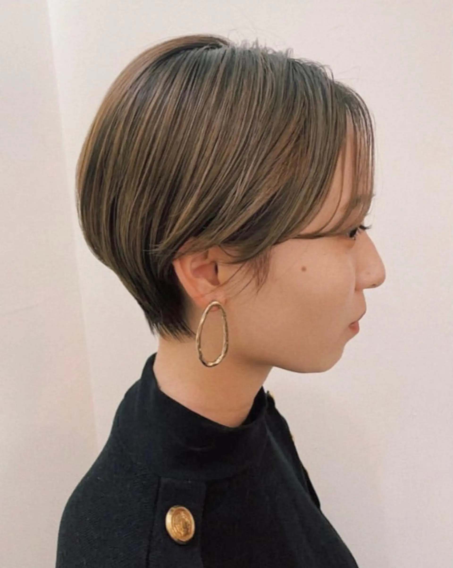 ショート まろやか透明感カラー ♡MANAのヘアスタイル