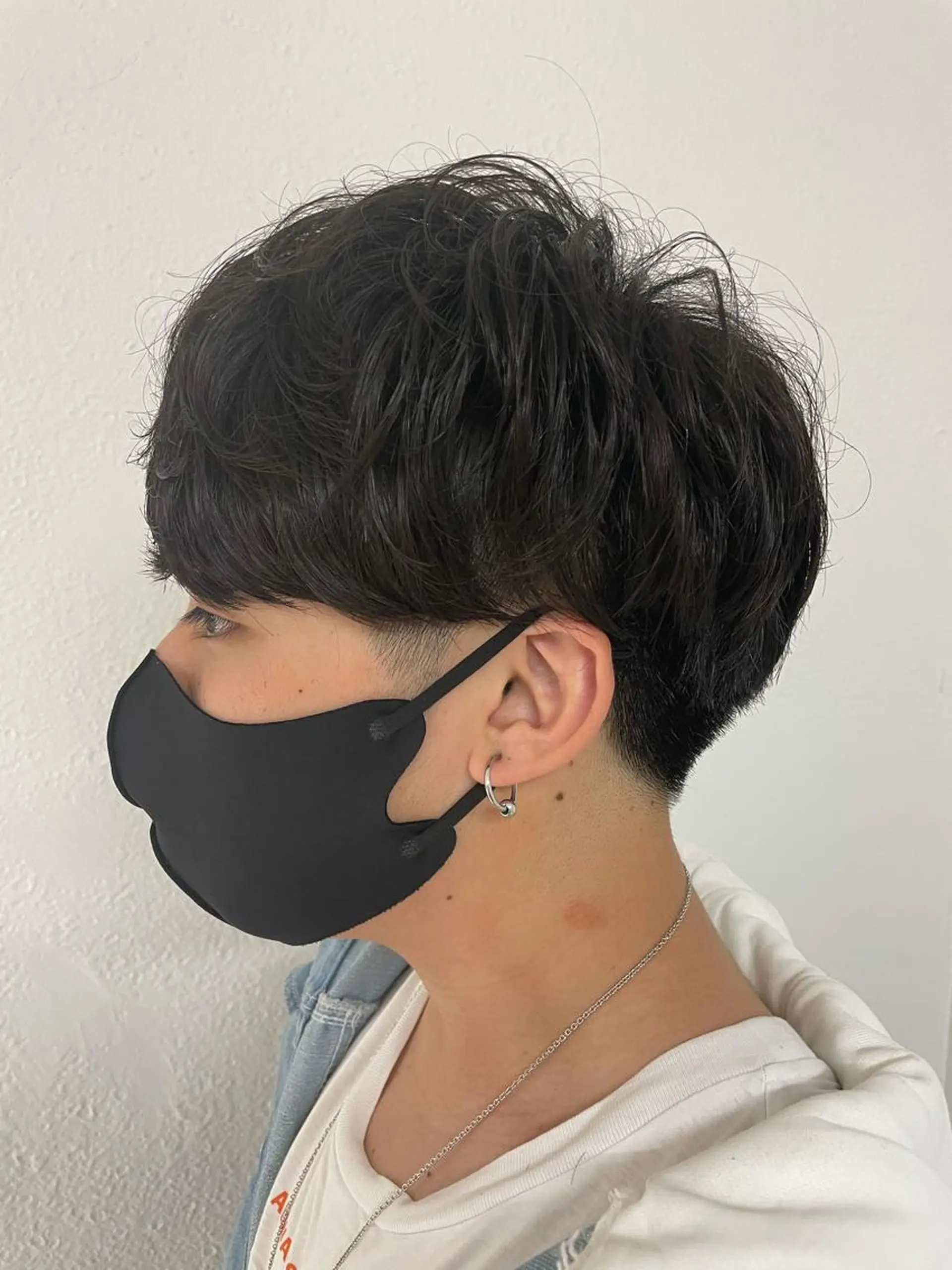 ショート カラー パーマ メンズ 【東北メンズヘア1 位受賞🥇】本間祐太のヘアスタイル