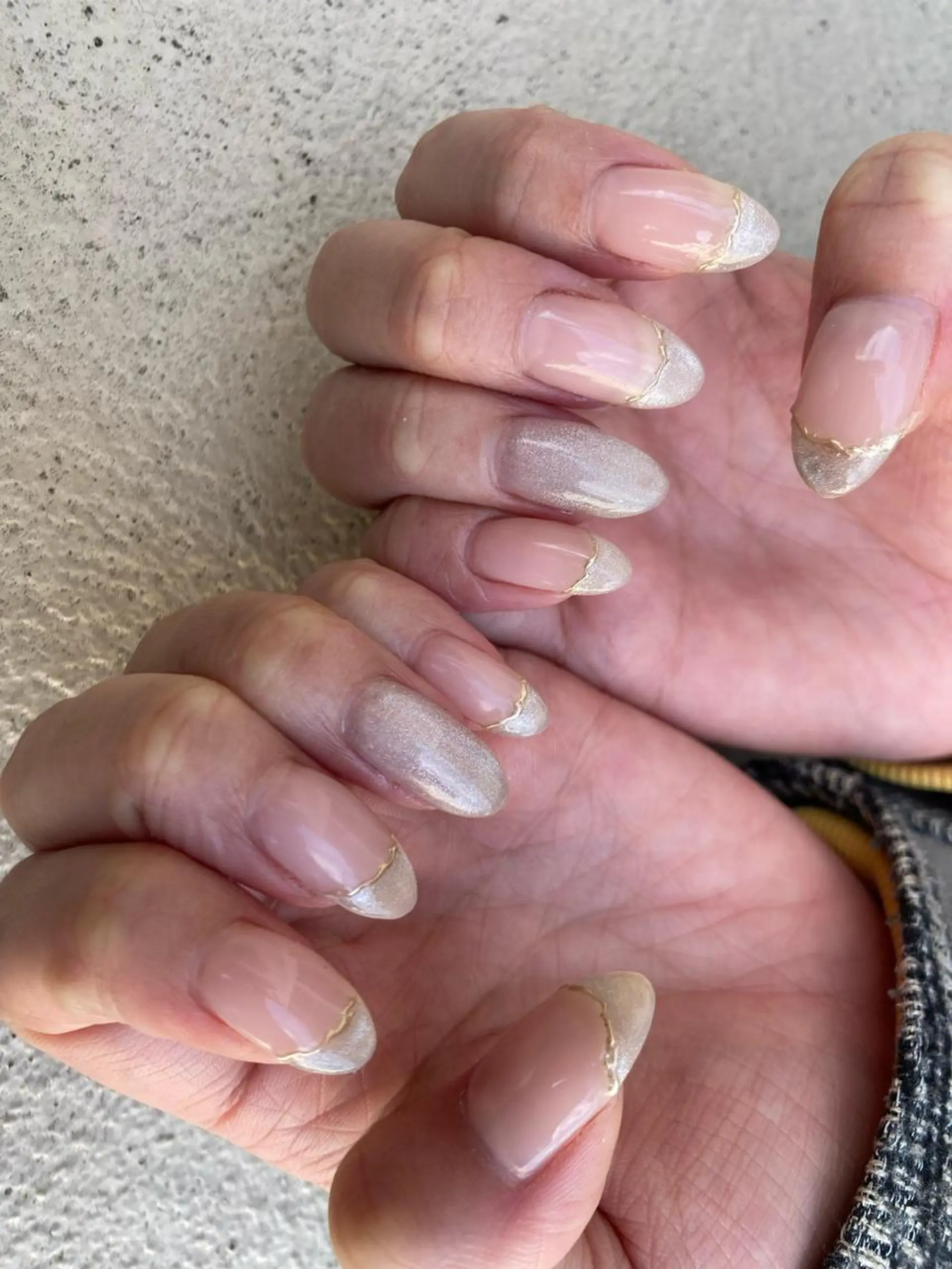 ミディアム ネイル ハンドネイル フットネイル ✴︎ Delightのネイルデザイン