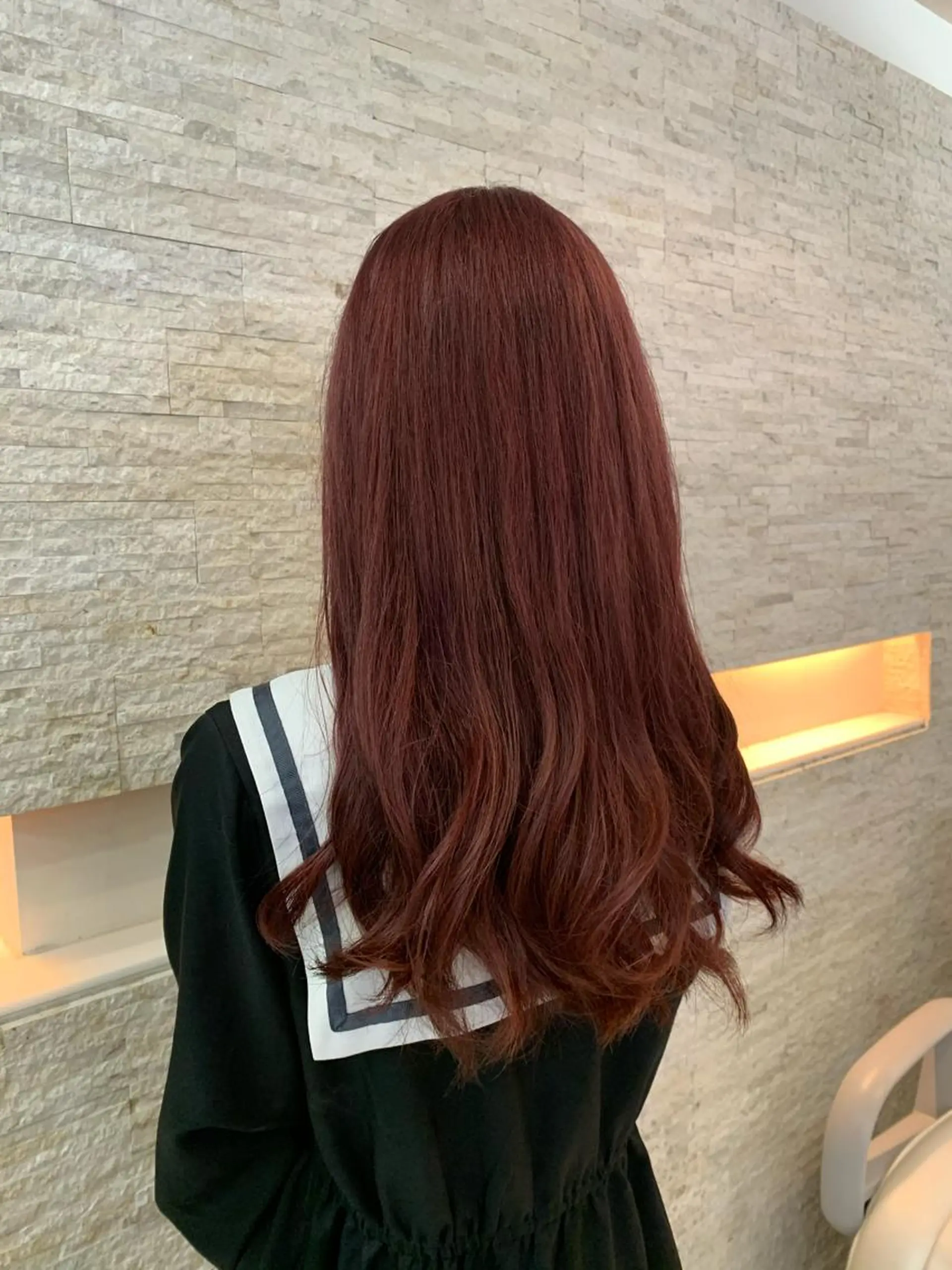 ロング カラー カット ヘアカラー トリートメント ✄折橋 彩花🐶🍑のヘアスタイル