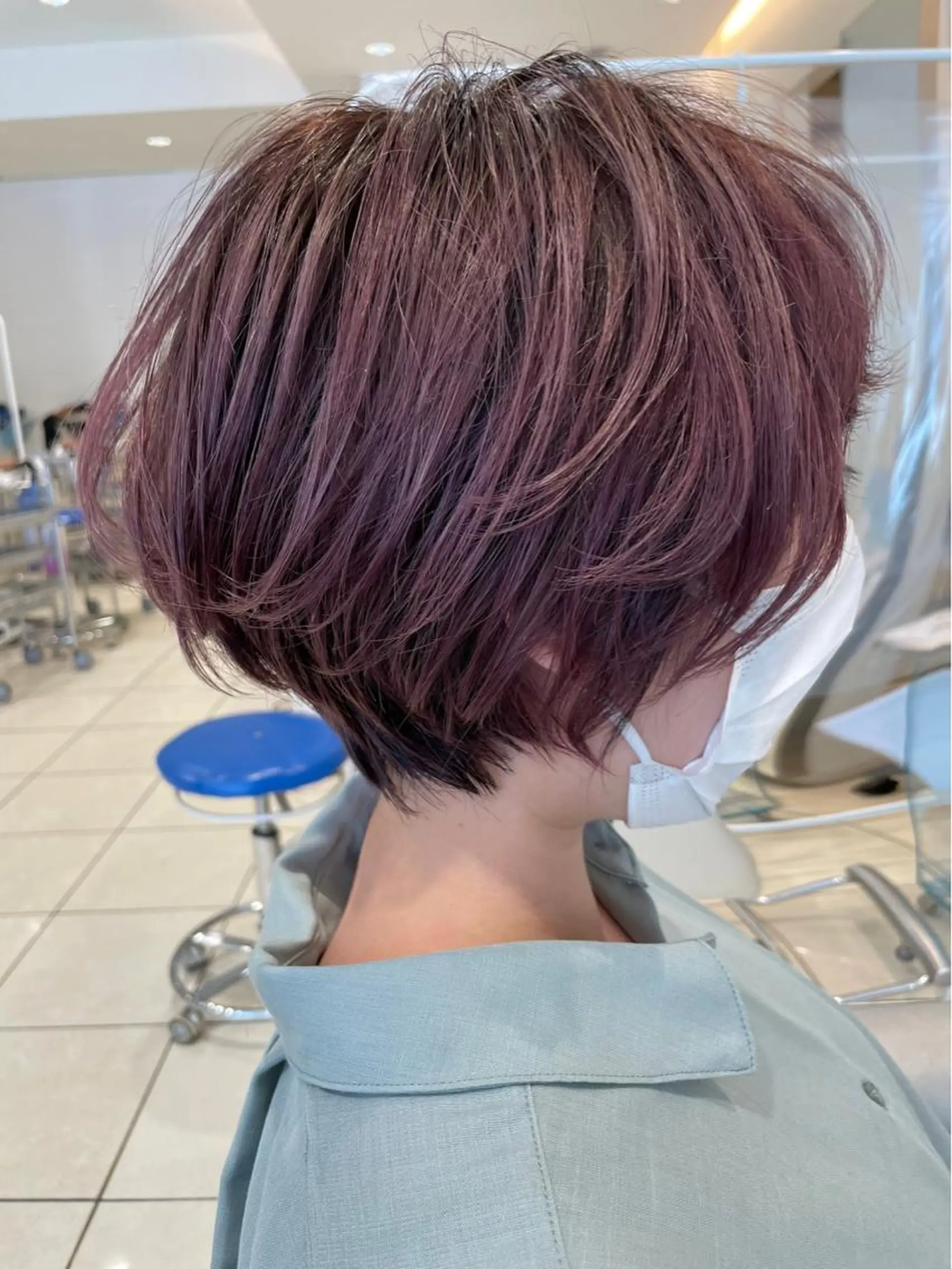 ショート カラー MODE K´s eau髪質改善特化のヘアスタイル