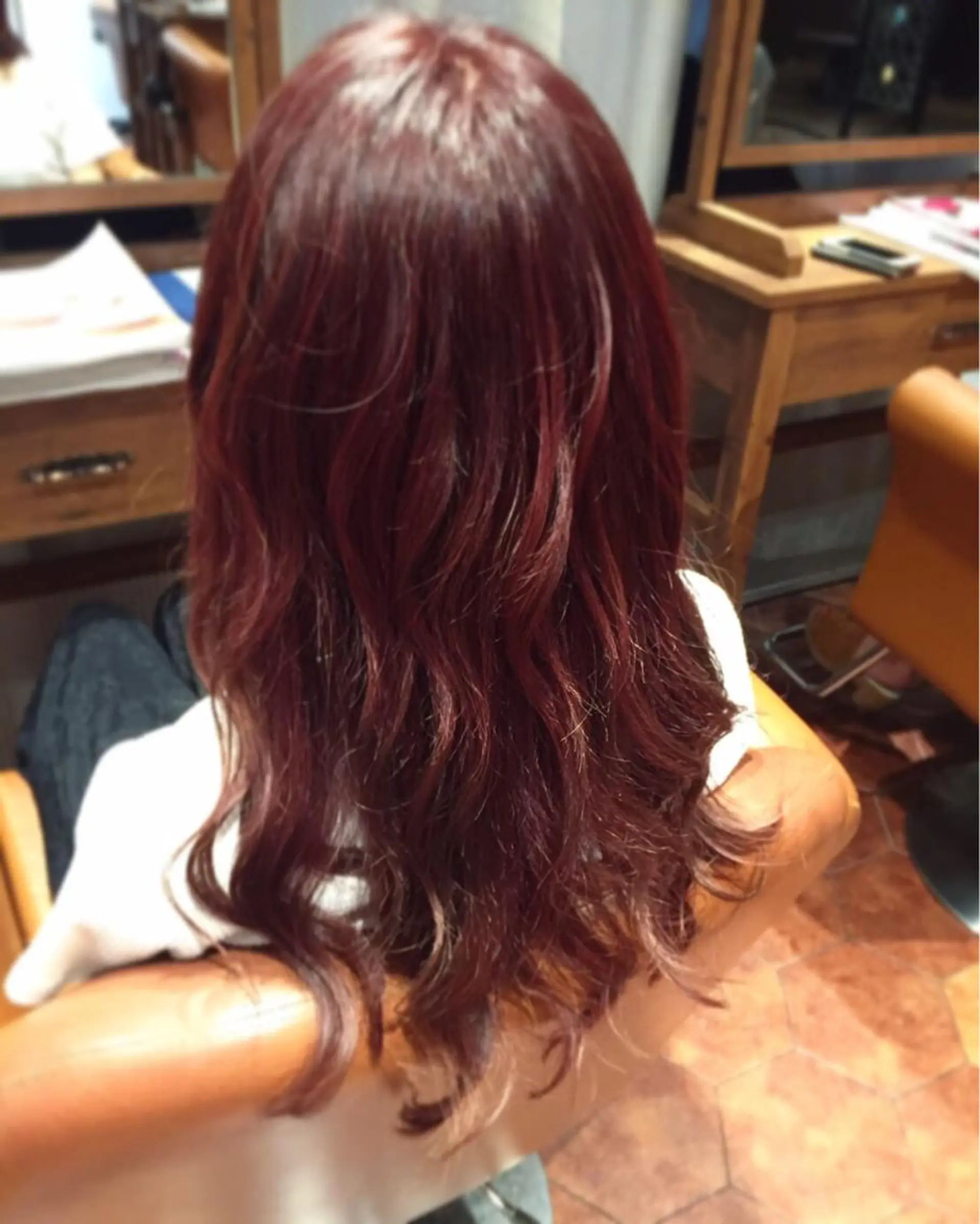 ロング カラー ピンクカラー kazufumi ..のヘアスタイル