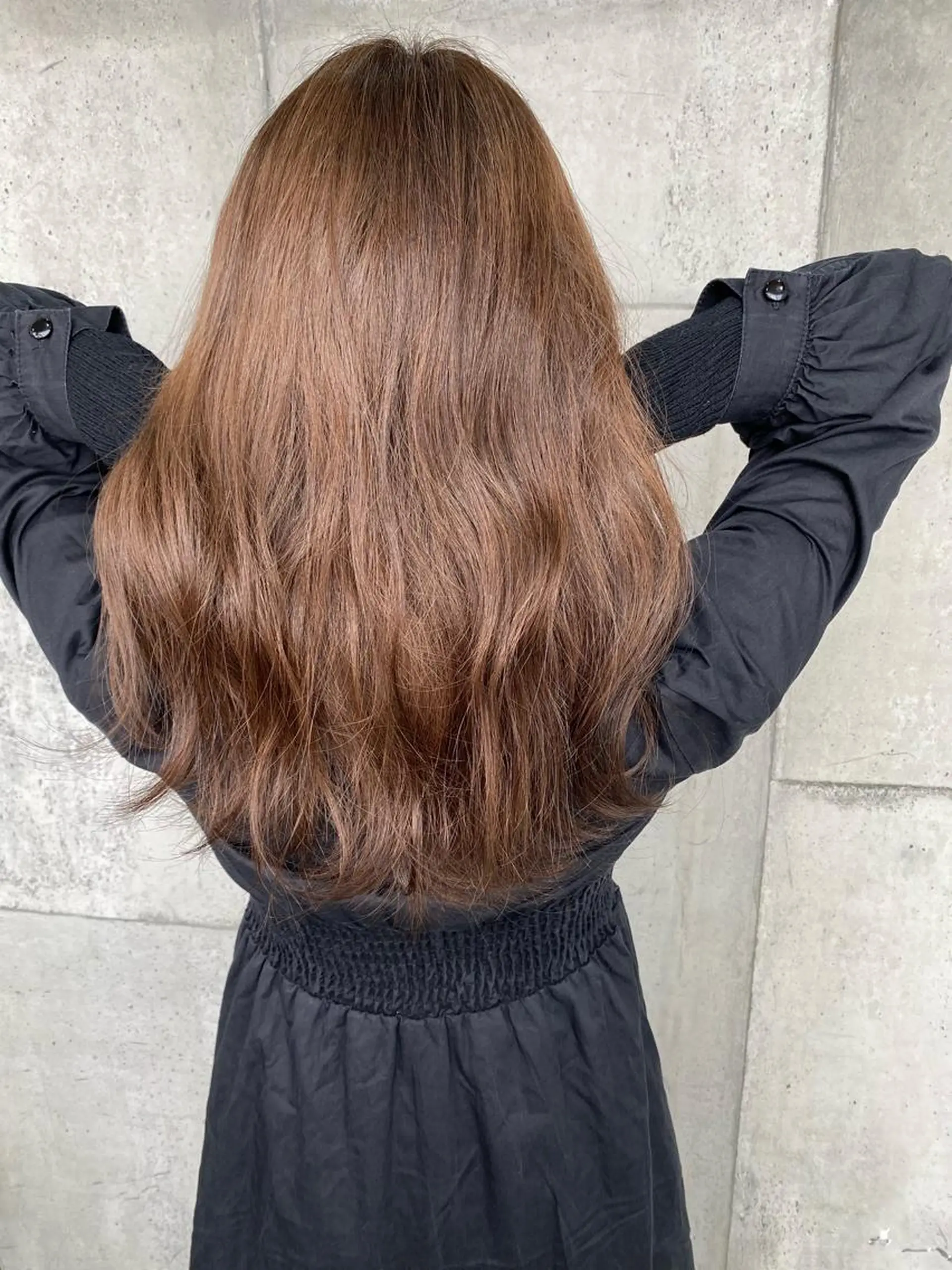 セミロング 東 寛道のヘアスタイル