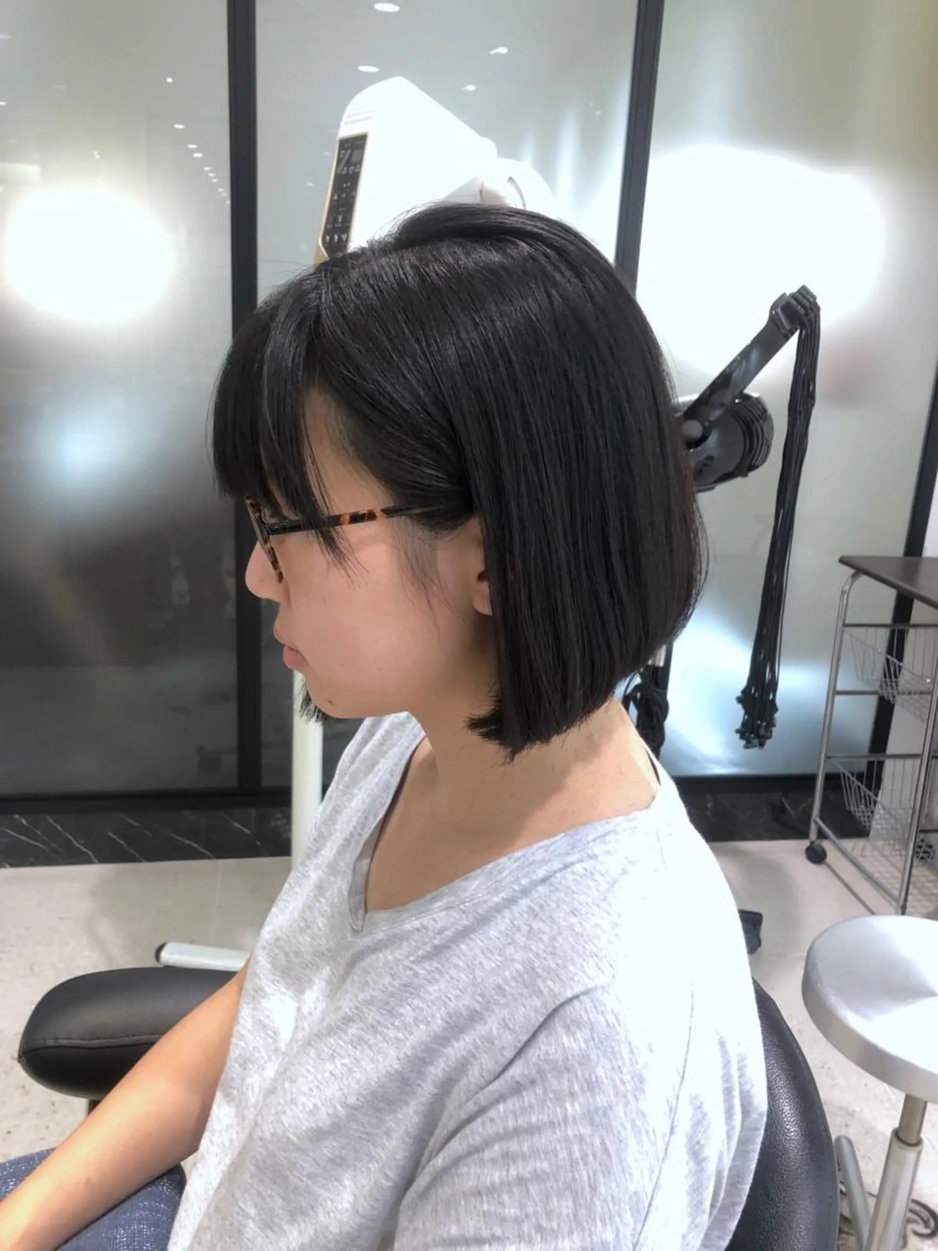 ショート 前下がりボブ ボブ 瀧尻 涼のヘアスタイル