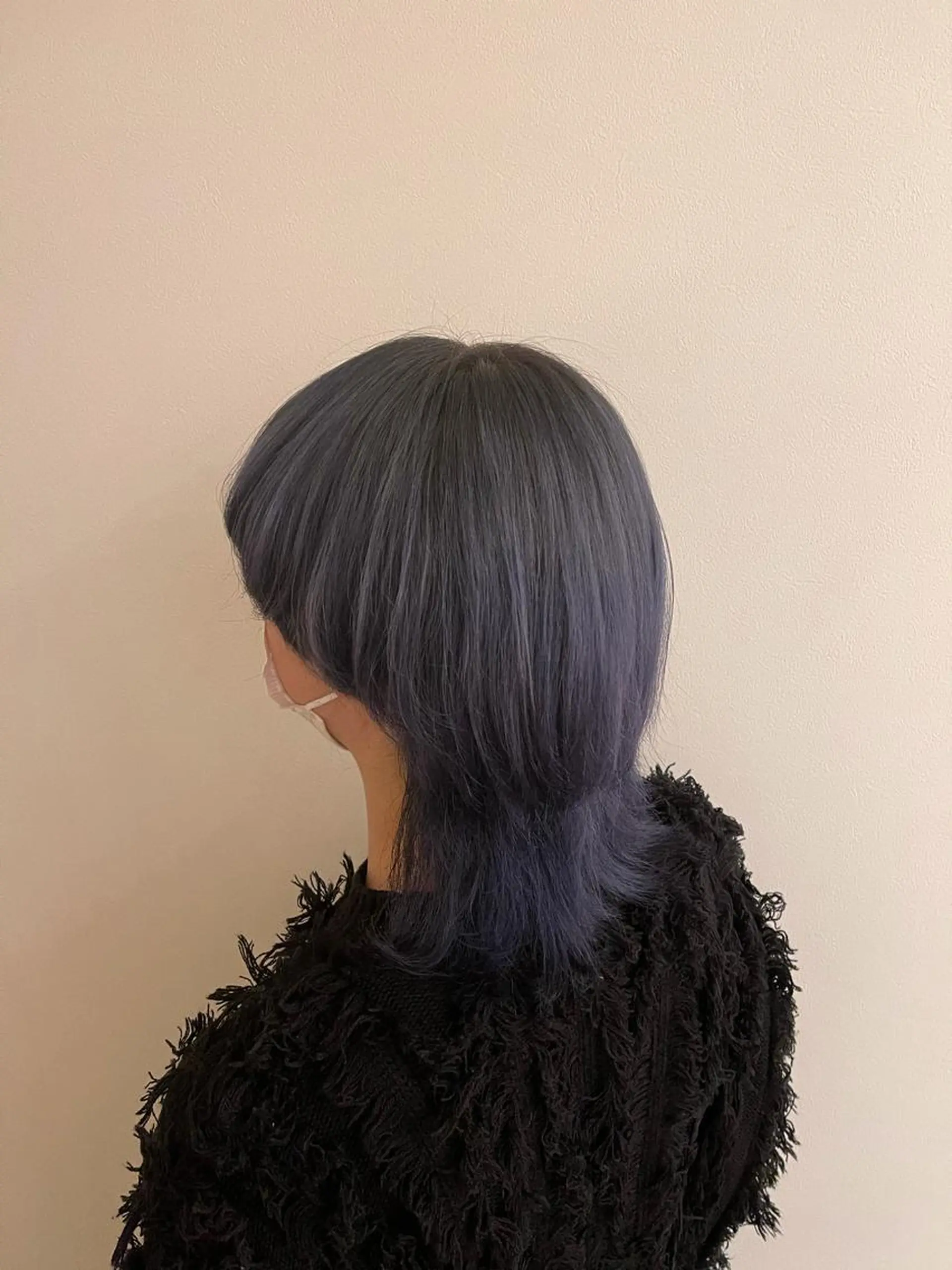 ショート カラー ブリーチ ブルーカラー ブルーバイオレット バイオレットカラー 艶髪カラー😊 西久保光✂️のヘアスタイル