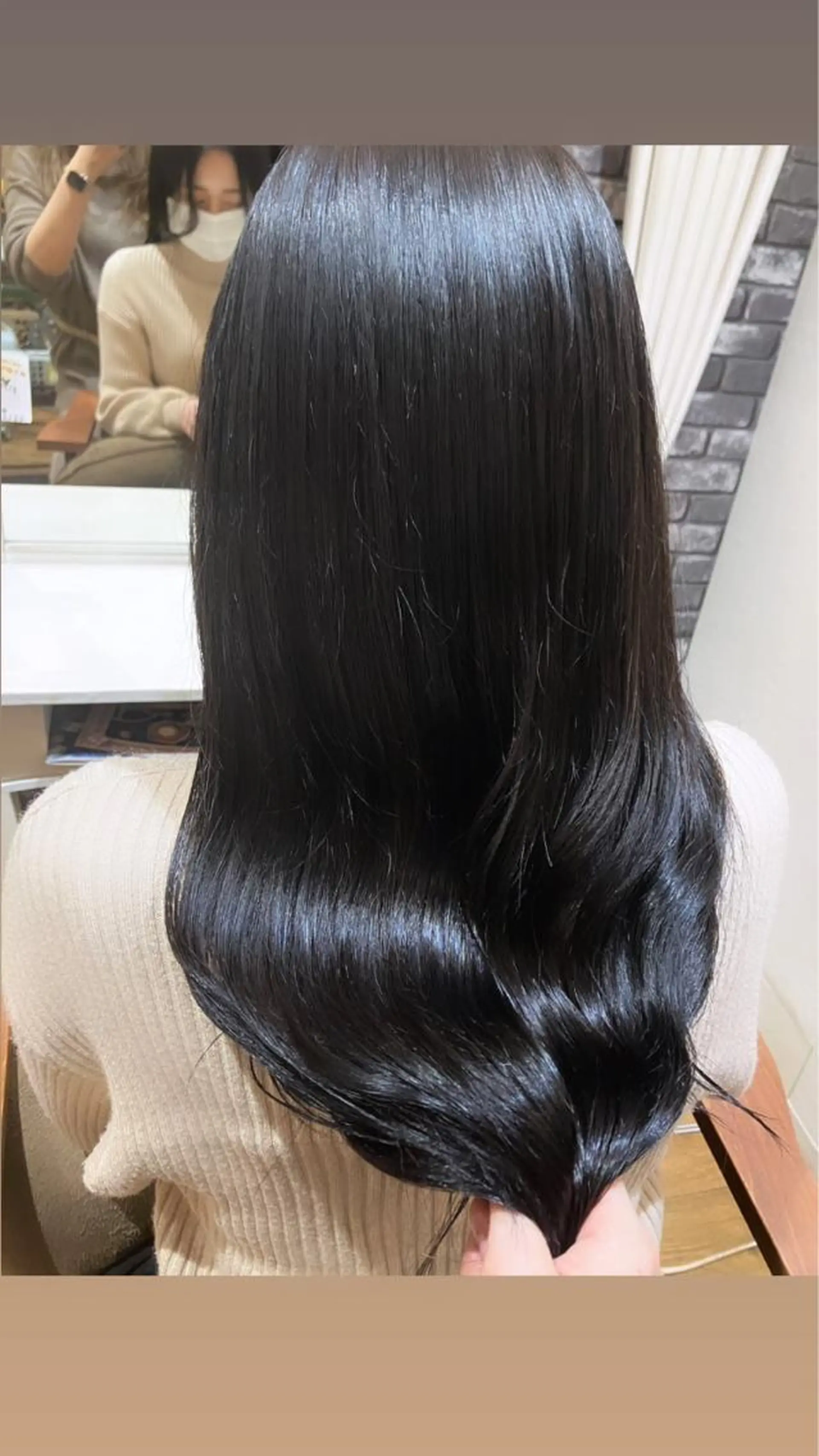 ロング カラー カット ヘアカラー mai /attraのヘアスタイル