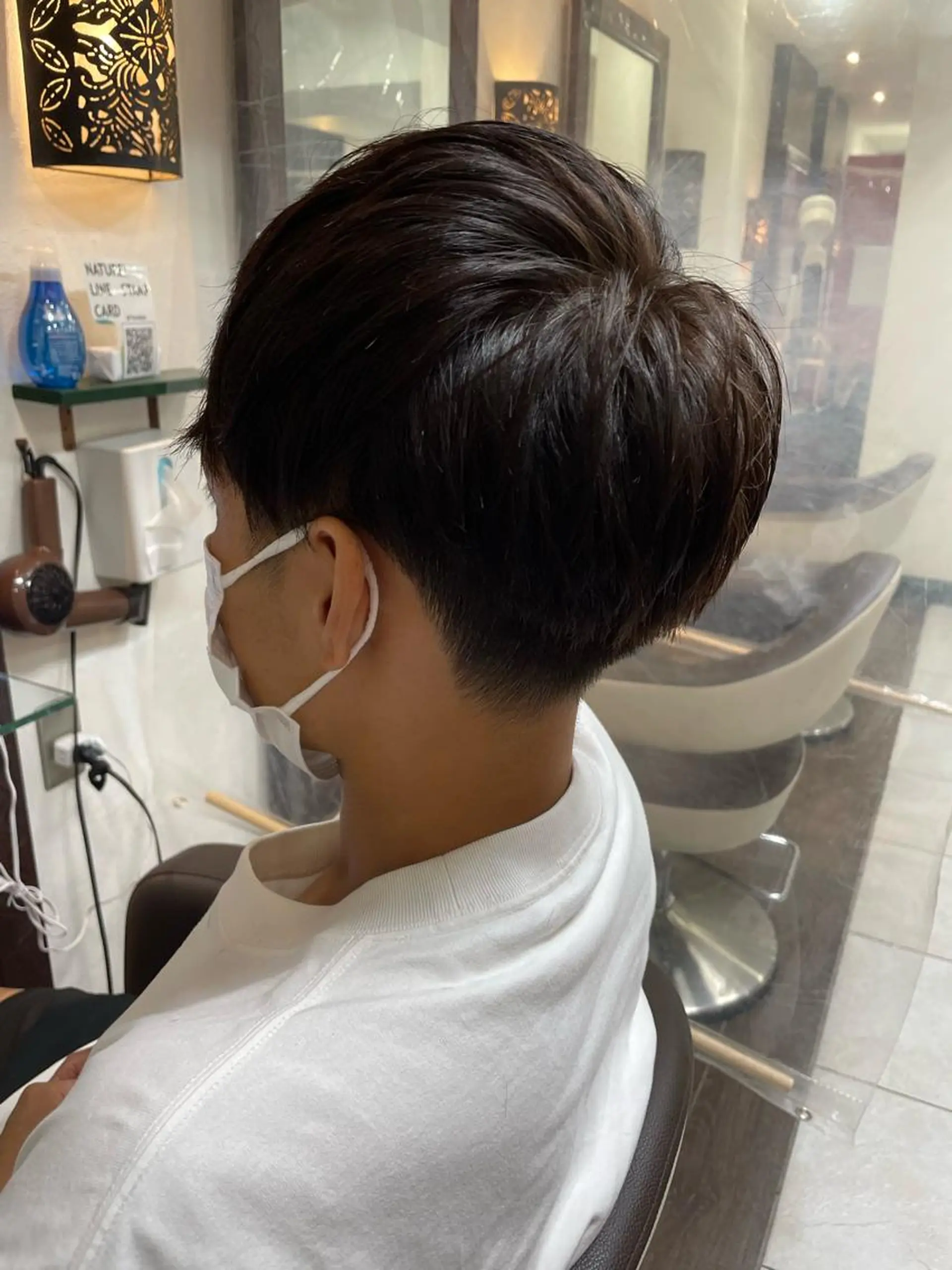 カラー メンズ マッシュ 刈り上げ 藤岡 紗良のマツエク・マツパデザイン