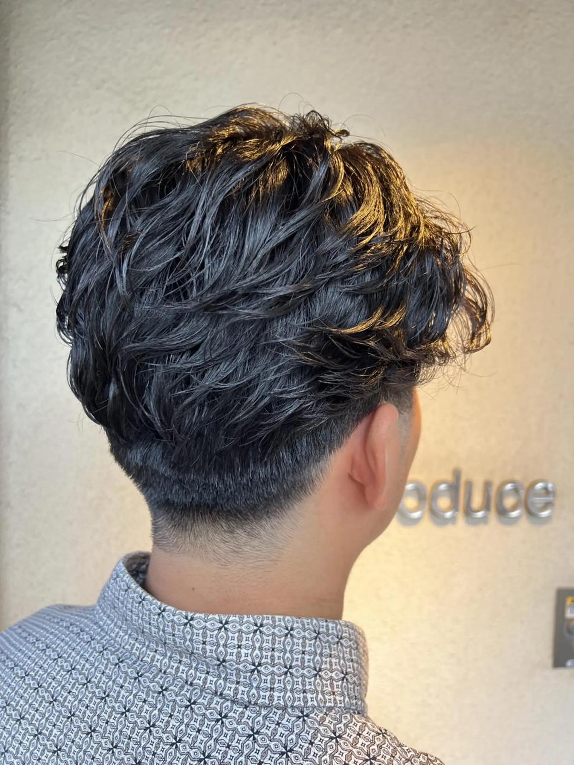 パーマ メンズ 小澤 奈津美のヘアスタイル