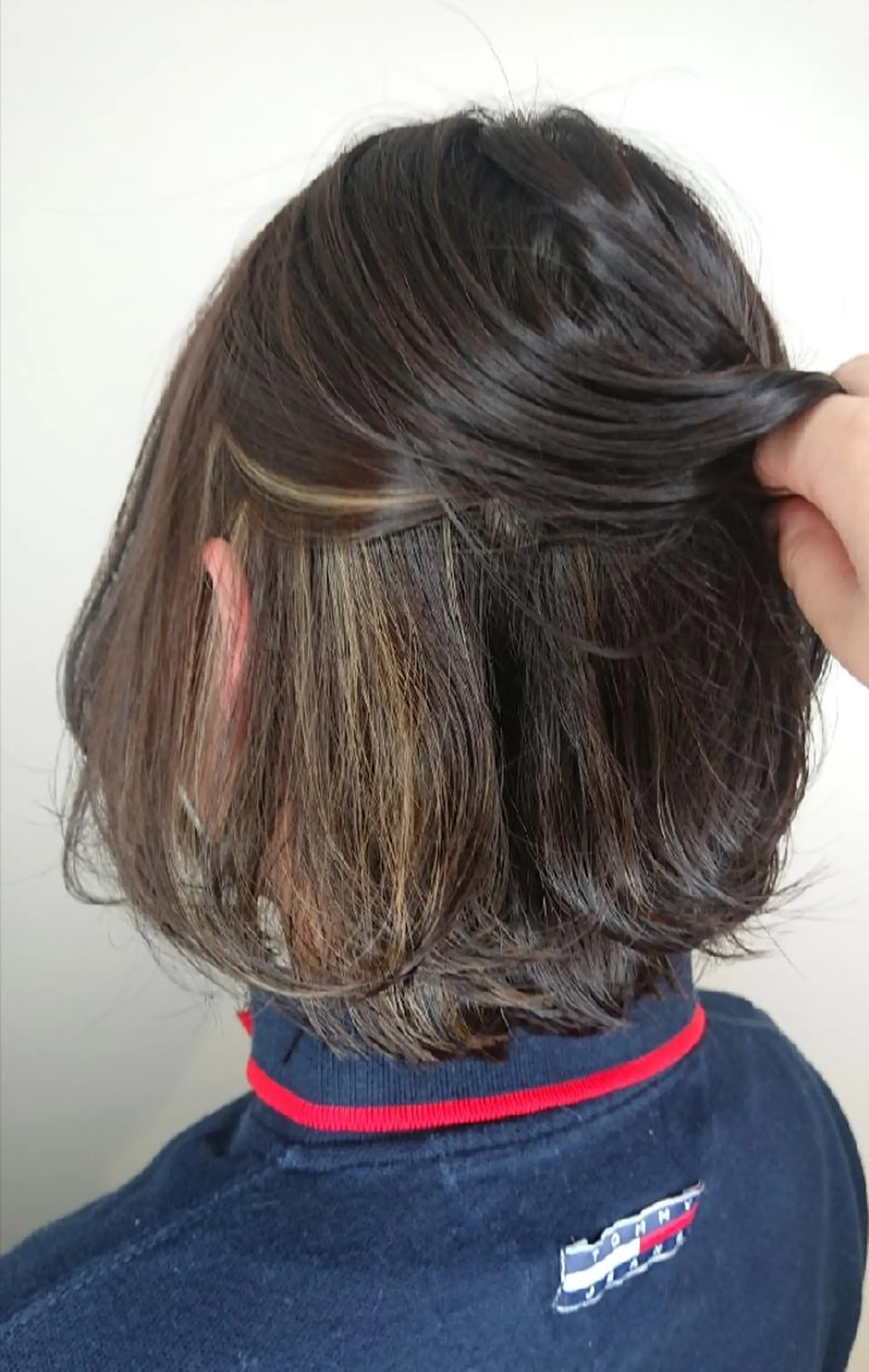 カラー 浴衣 カット ヘアカラー ブリーチ/ヘアケア/ 艶髪/イギチハルのヘアスタイル