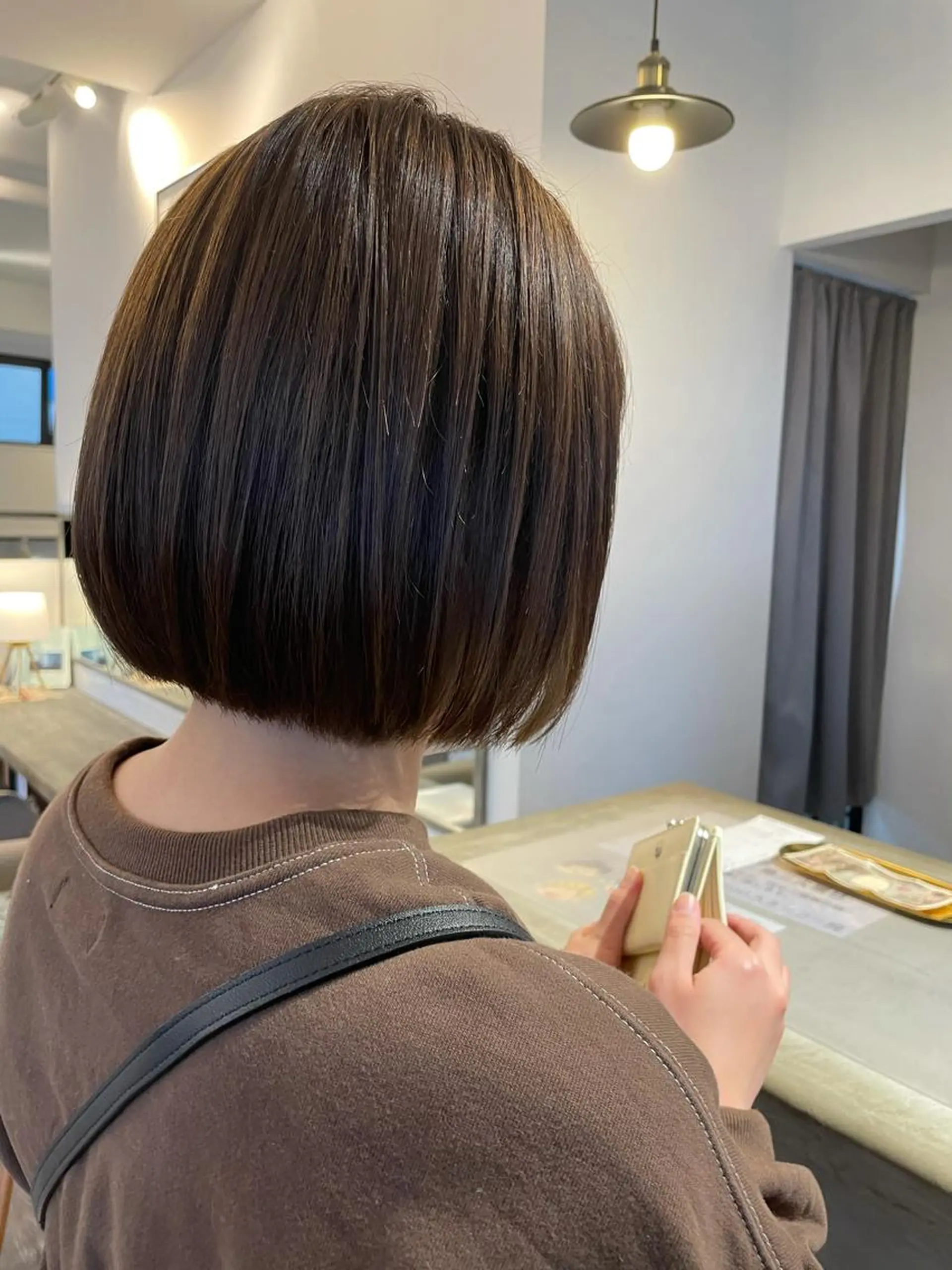 ショート カラー ショートボブ ボブ ショートヘア 小顔カット ♡透明感カラー/ 梅田美容室/RIKAのヘアスタイル