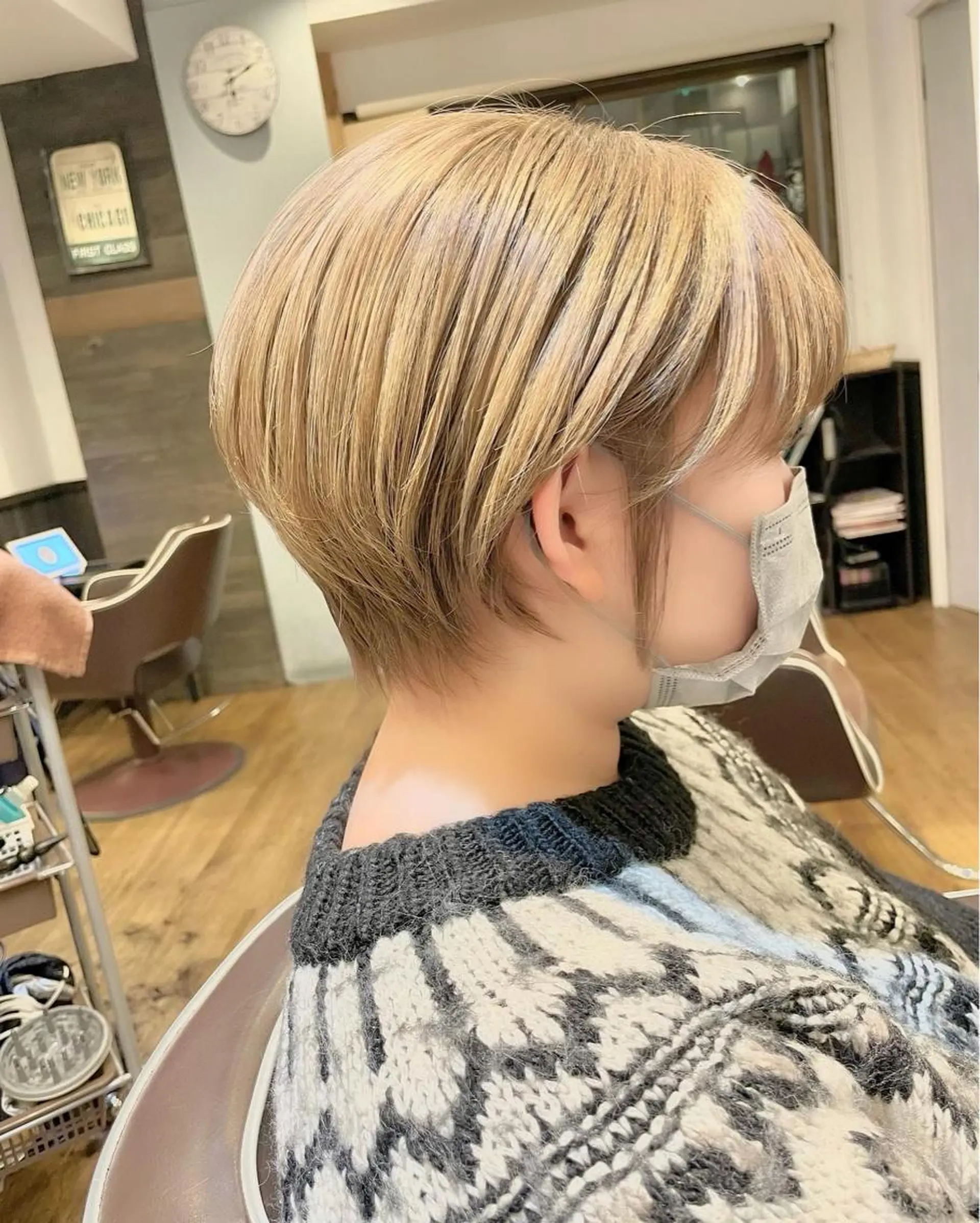 ショート カラー カット ヘアカラー トリートメント ヘアセット limit陽平 ショート/ボブのヘアスタイル